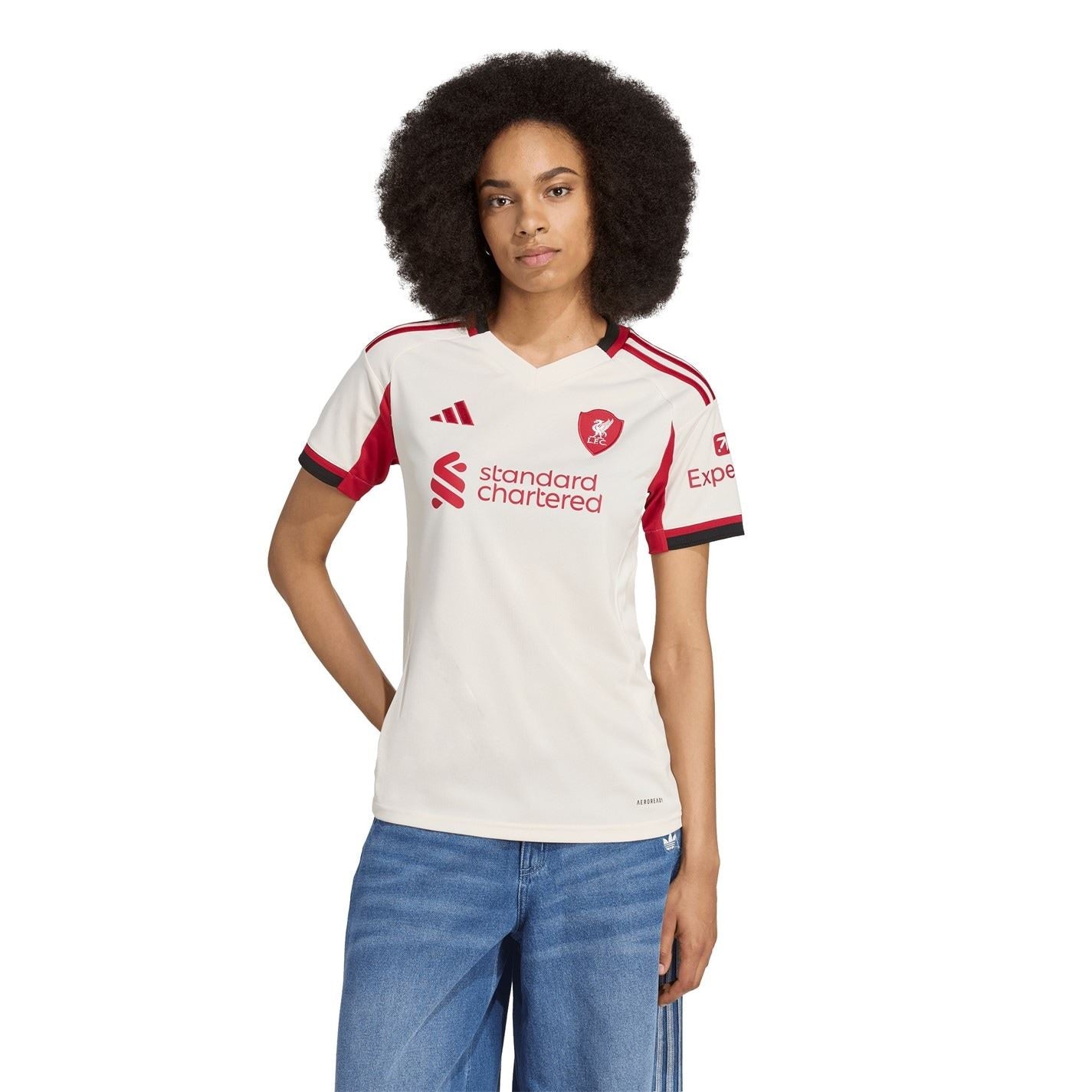 adidas Womens Liverpool Away Shirt 2025 2026