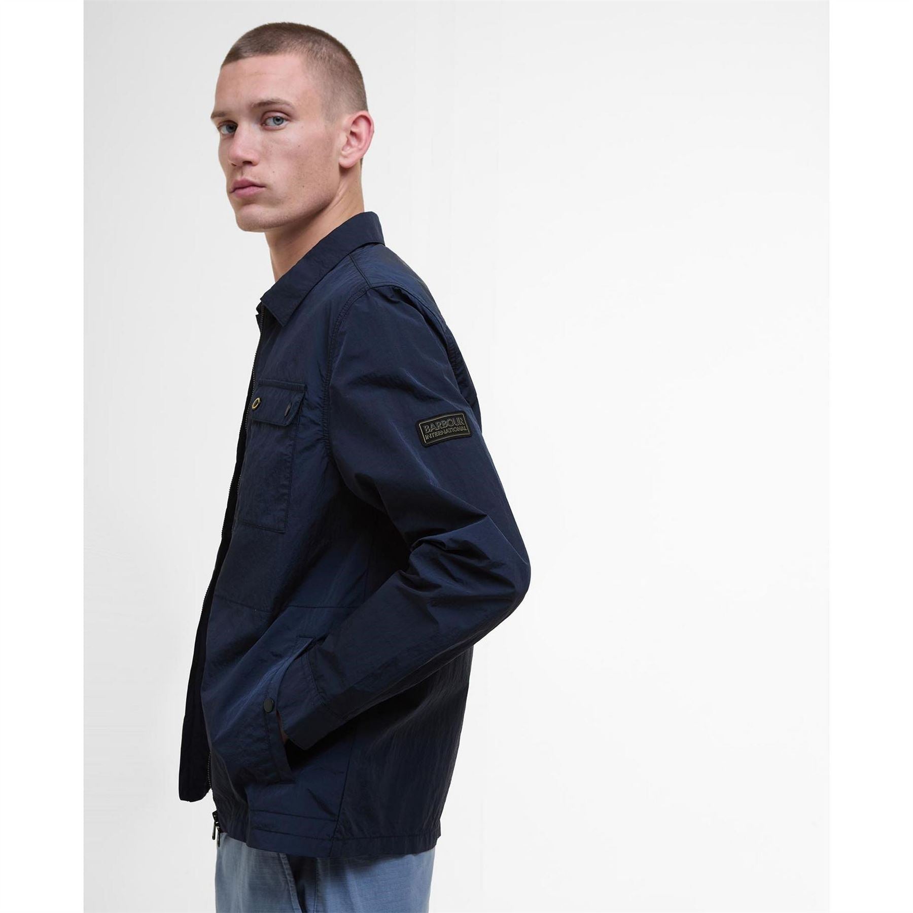 Barbour International Inline Zip Through Overshirt