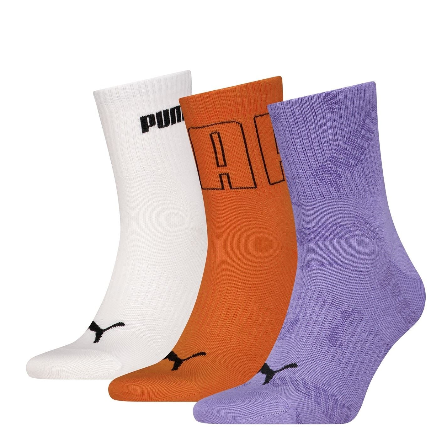 Puma Adults Mesh Crew Socks