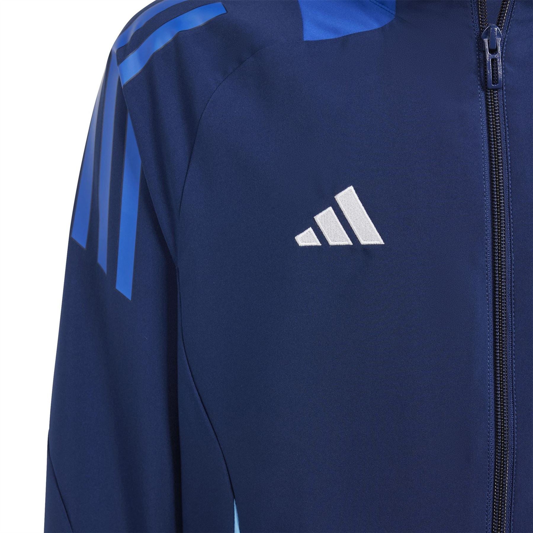 adidas Tiro24 Kids Funnel Neck Raglan Sleeve Athletic Top