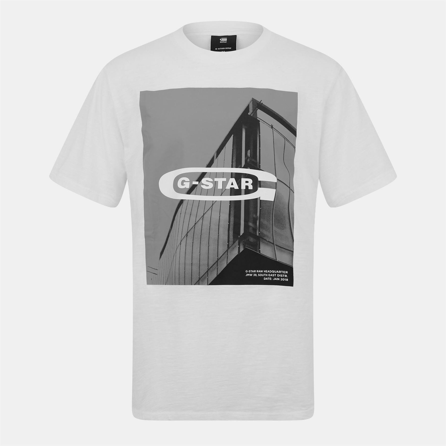 G Star Large Genie Regular Fit Crew Neck T-Shirt