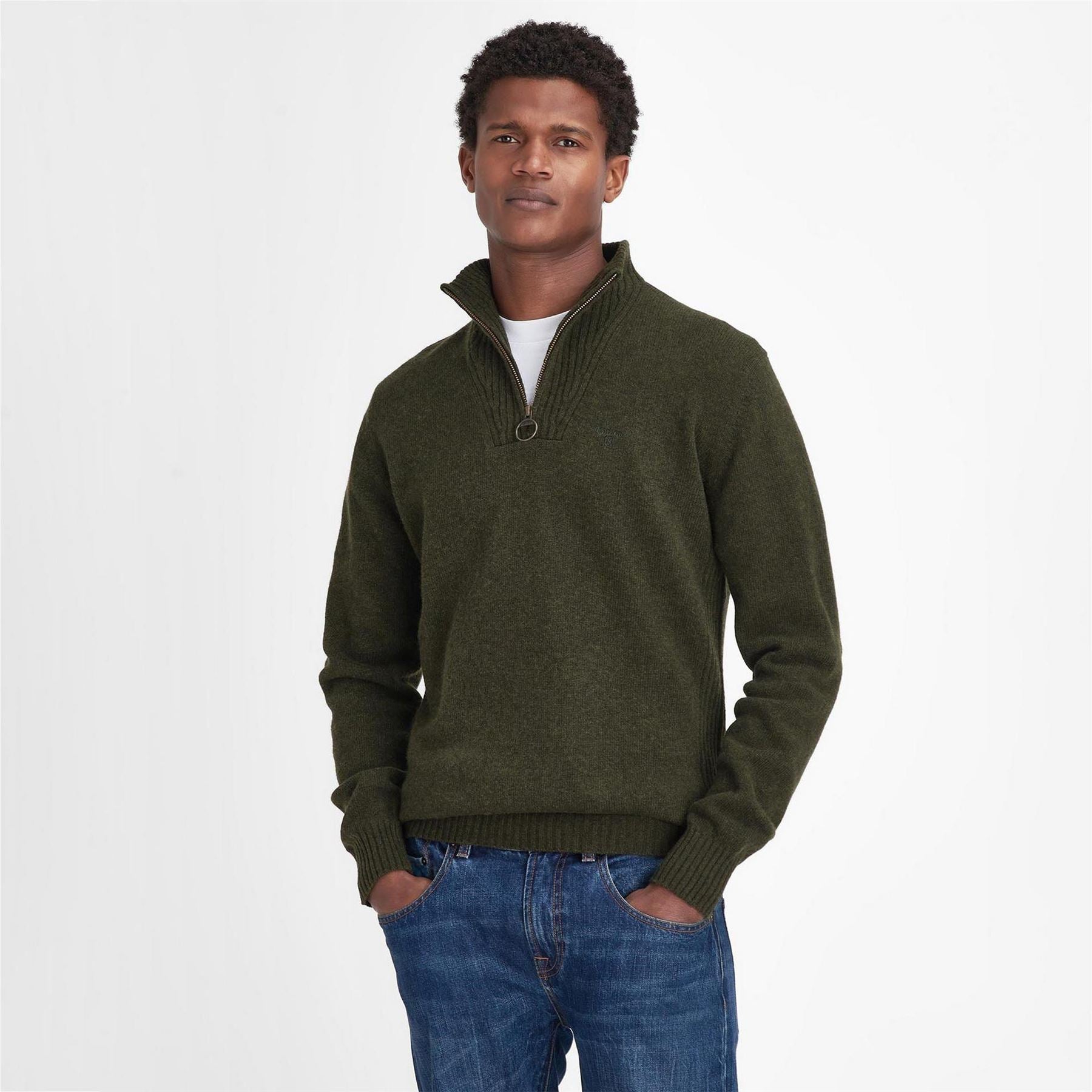 Barbour Half Zip Jumper