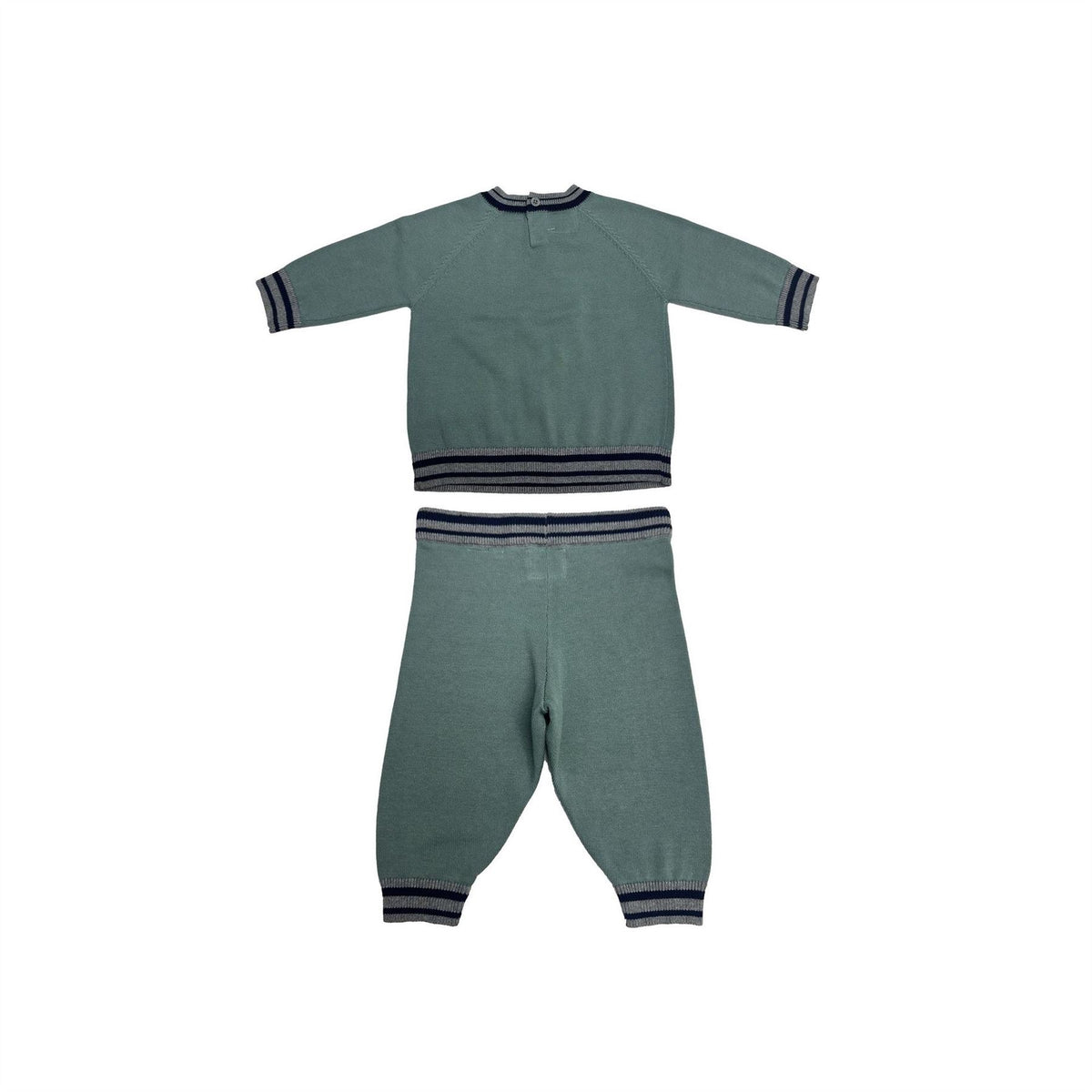 Pretty Green Cotton Top and Trouser Pyjama Set
