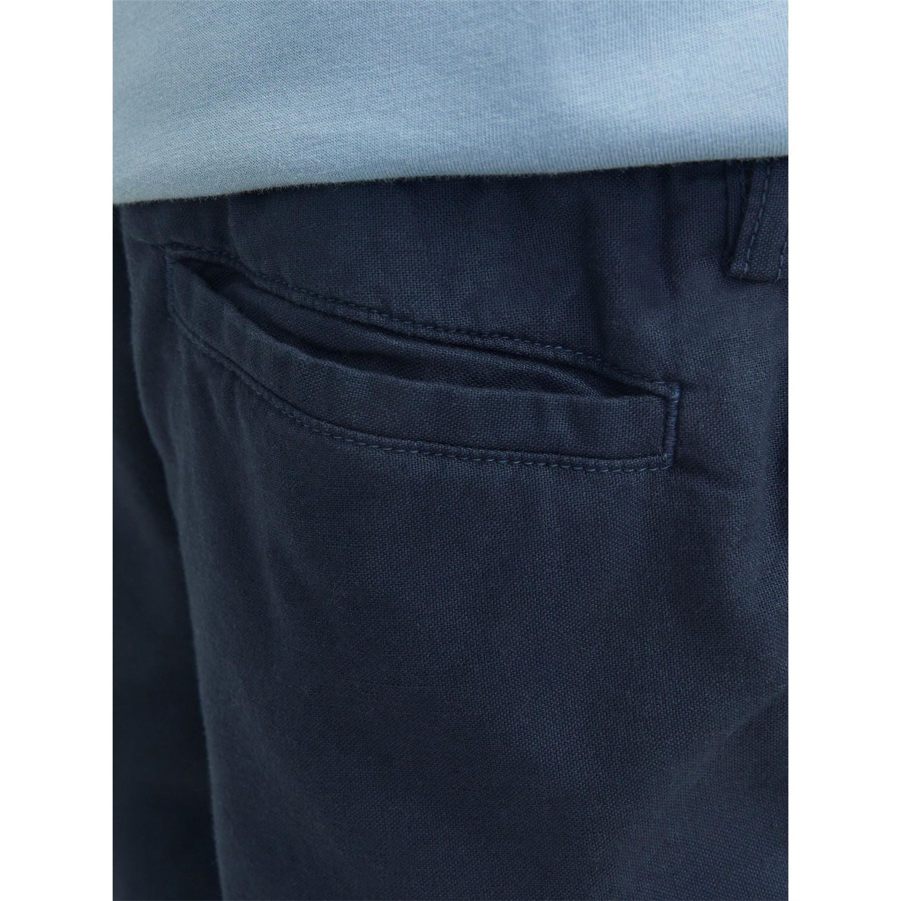 Jack and Jones Linen Woven Tracksuit Shorts