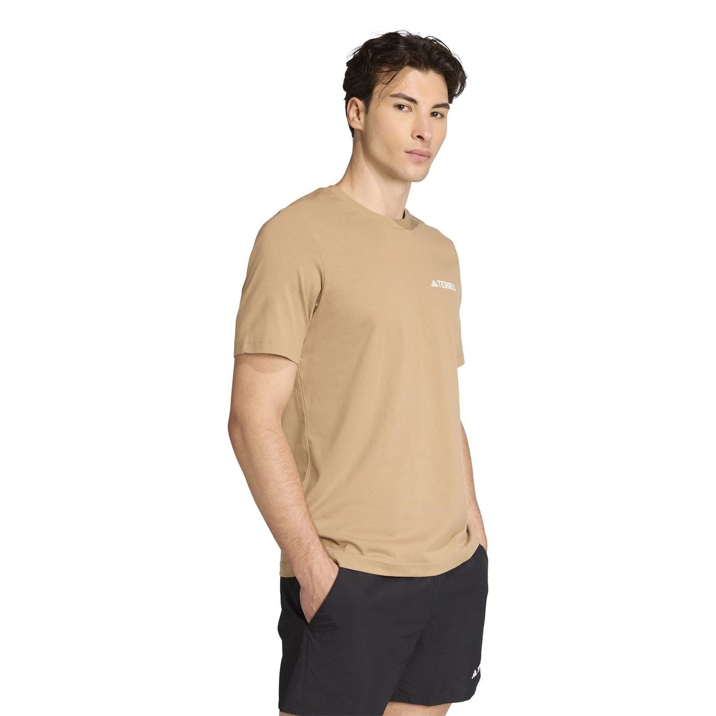 adidas Mountain Regular Fit Short Sleeve T-Shirt
