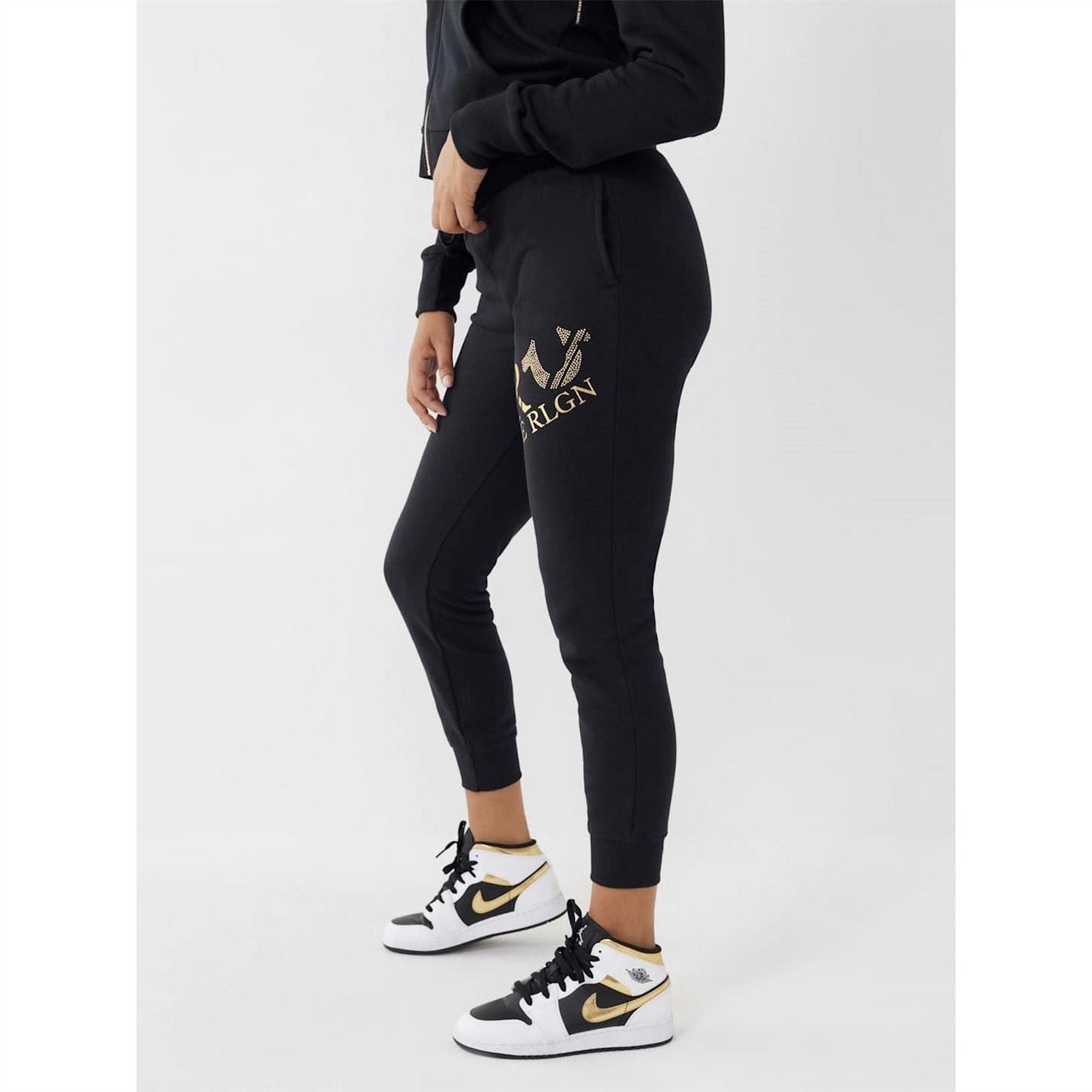 True Religion True Mid Ribbed Cuff Joggers