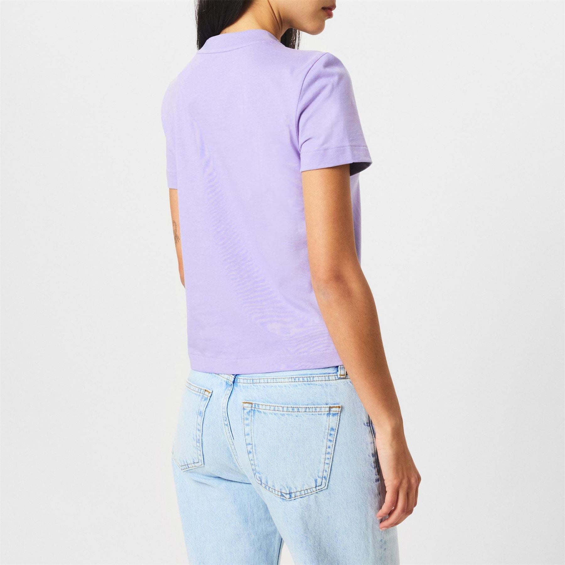 Calvin Klein Jeans Short Sleeve Flocked Logo Cotton Regular Fit T-Shirt