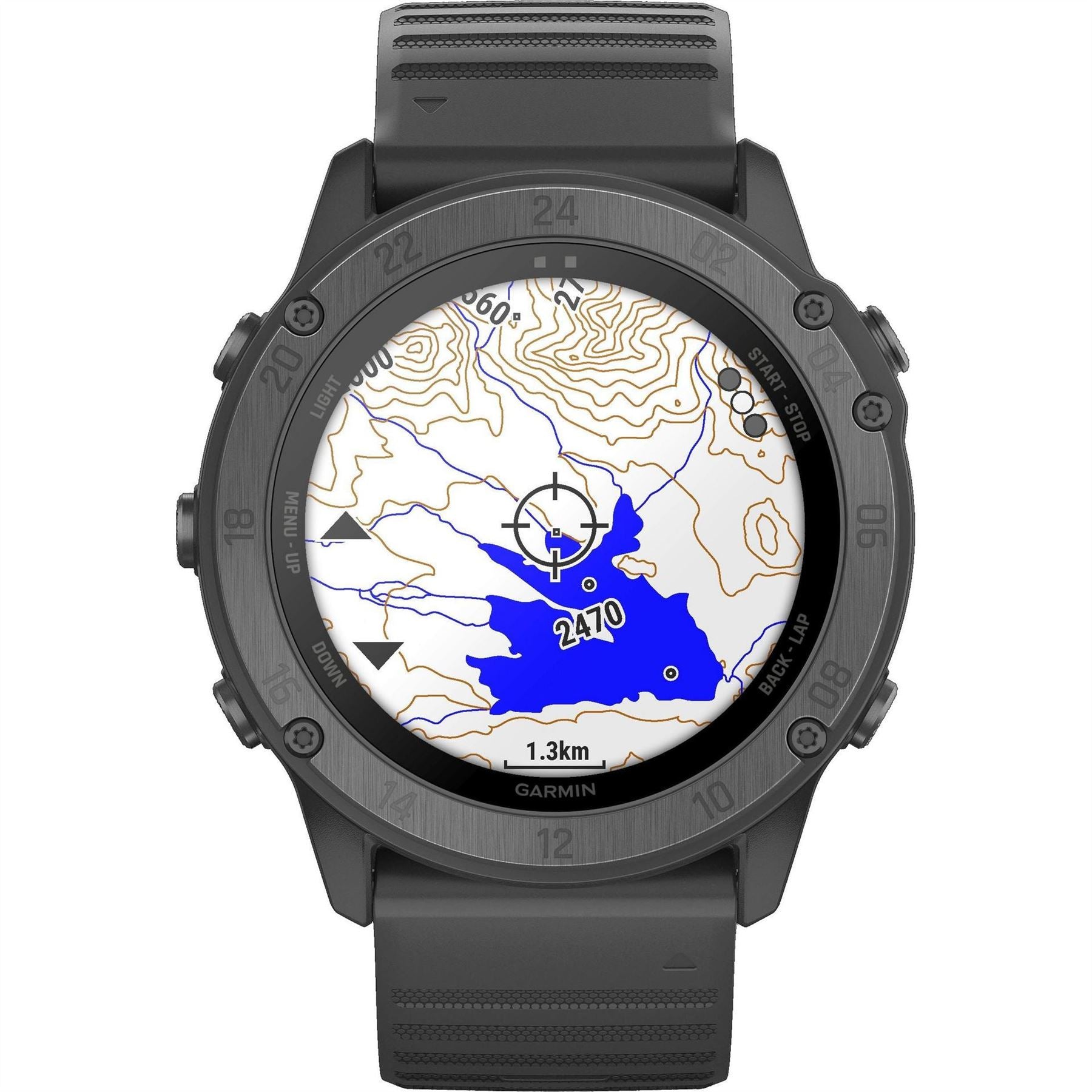 Garmin Delta Plastic Resin Digital Quartz Hybrid Watch