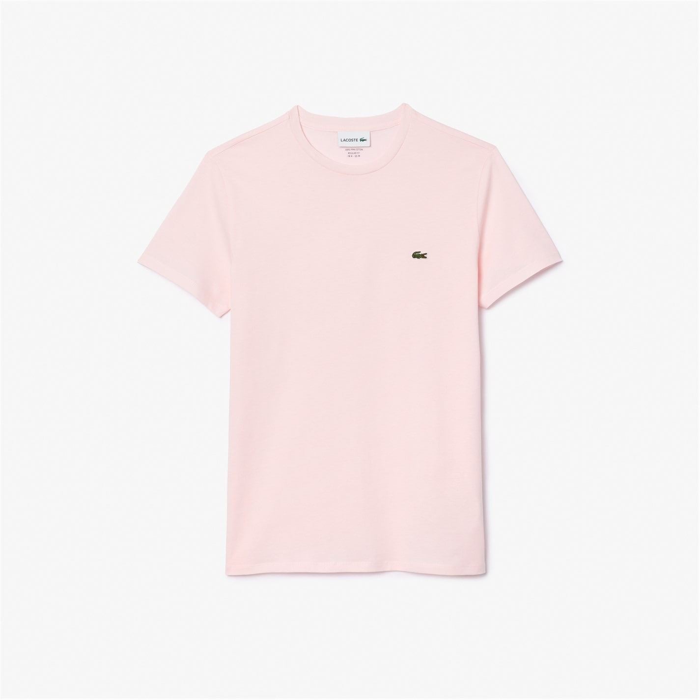 Lacoste Crocodile Logo Crew Neck Short Sleeve Jersey T-Shirt