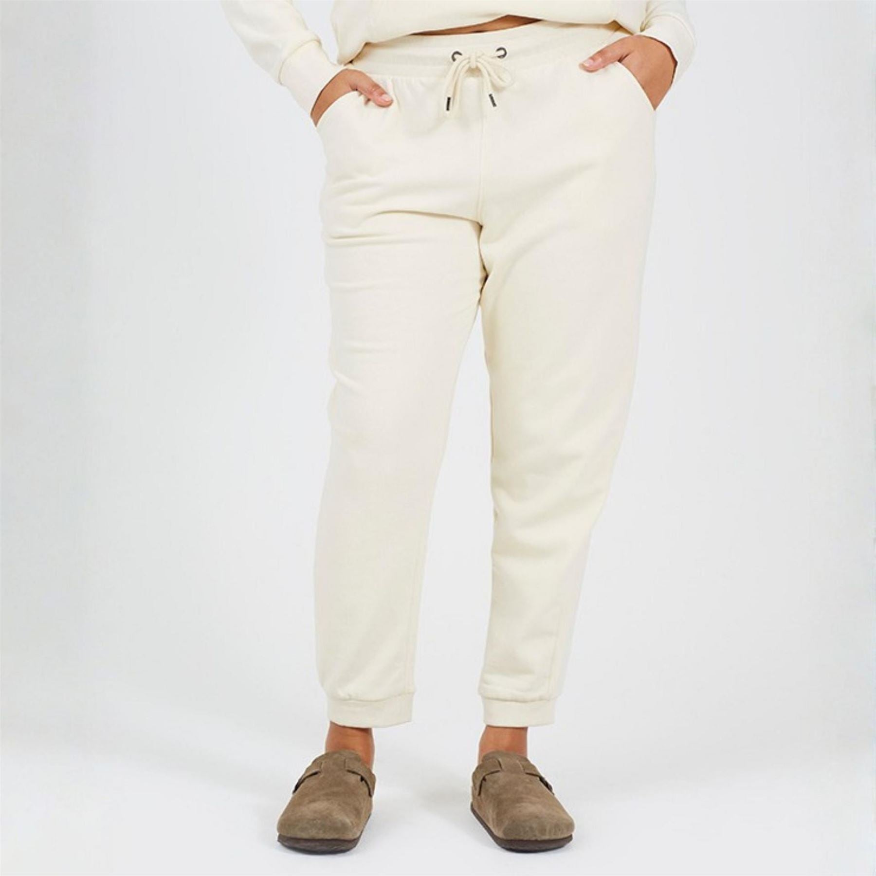 Brave Soul Womens Plus Size Solid Colour Jogging Bottoms