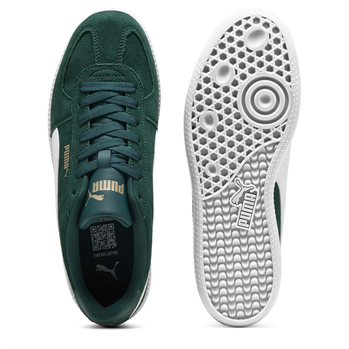 Puma Club Lt Suede Low Top Trainers