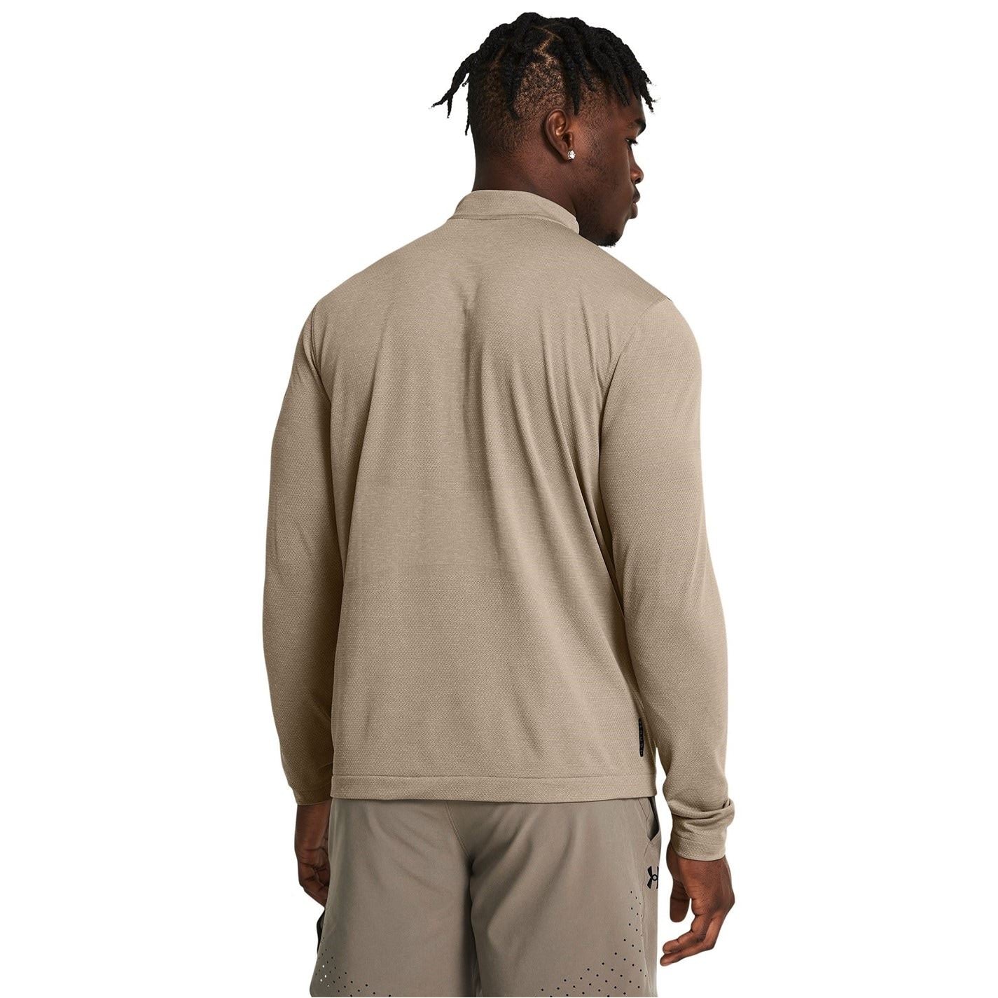 Under Armour Zip Neck Long Sleeve Performance T-Shirt