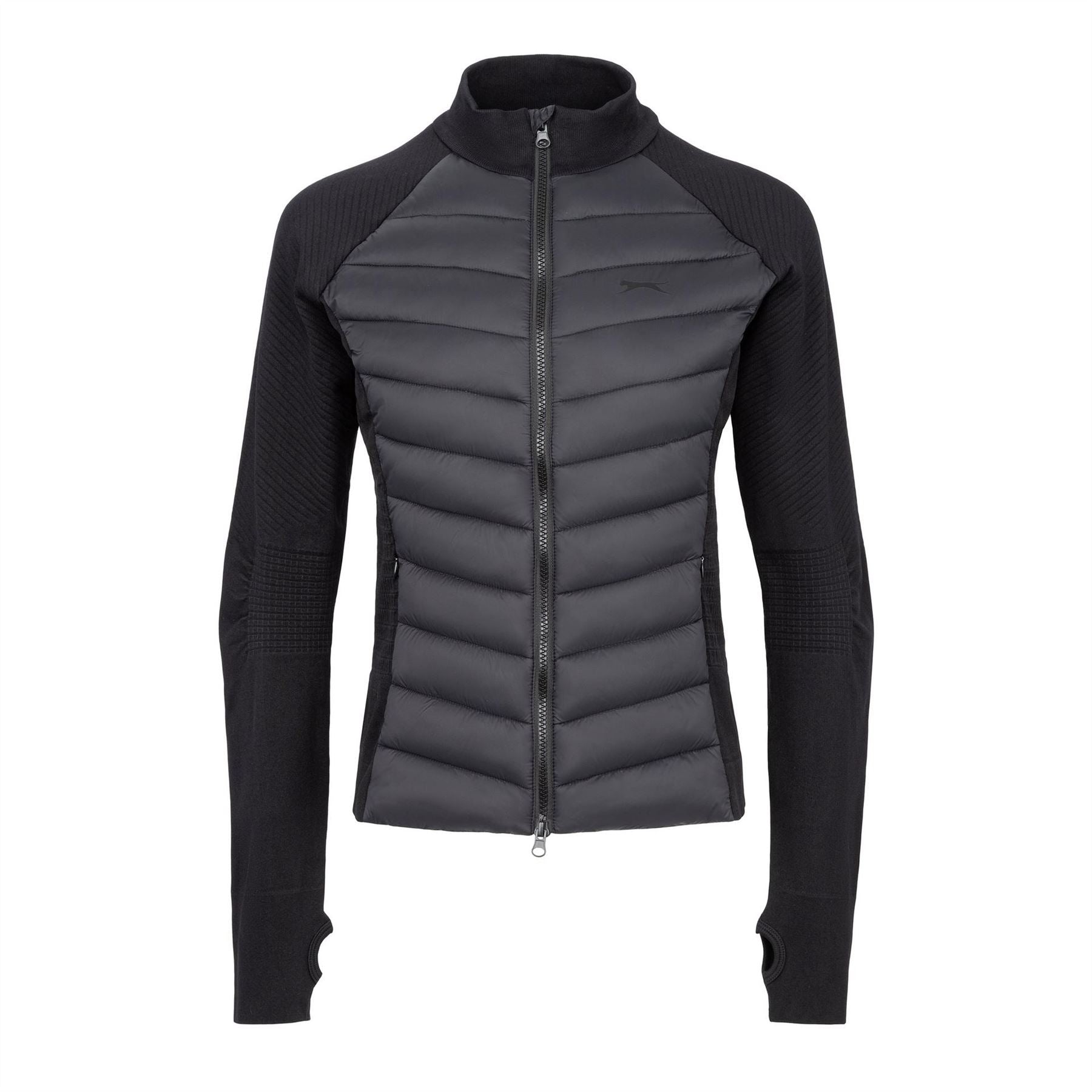 Slazenger Slim Fit Mock Neck Hybrid Jacket