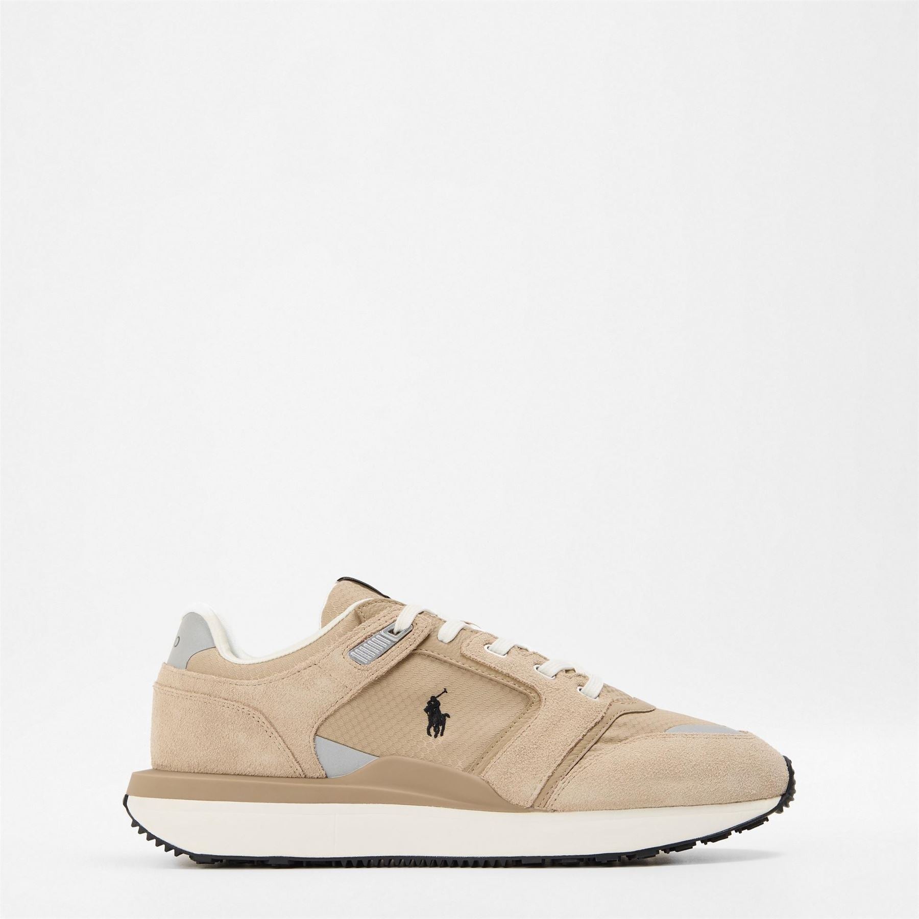 Polo Ralph Lauren Train 89 V2 Suede-Panelled Trainers