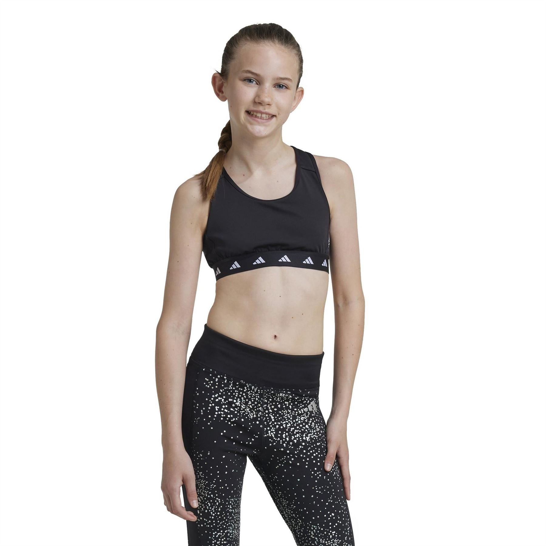 adidas G Power Compression Fit Scoop Neck Bra