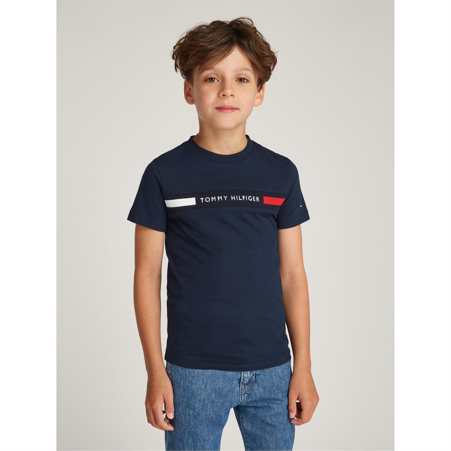 Tommy Hilfiger Regular Fit Crew Neck Short Sleeve T-Shirt