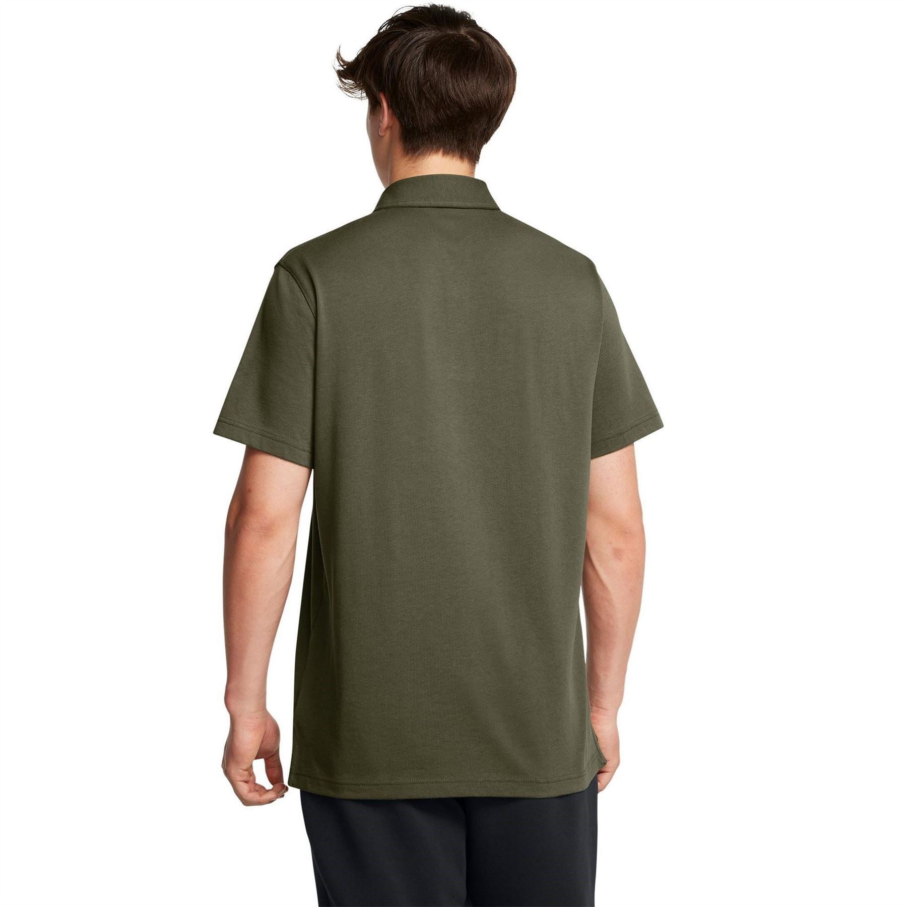 Under Armour Logo Print Short Sleeve Polo Collared Shirt