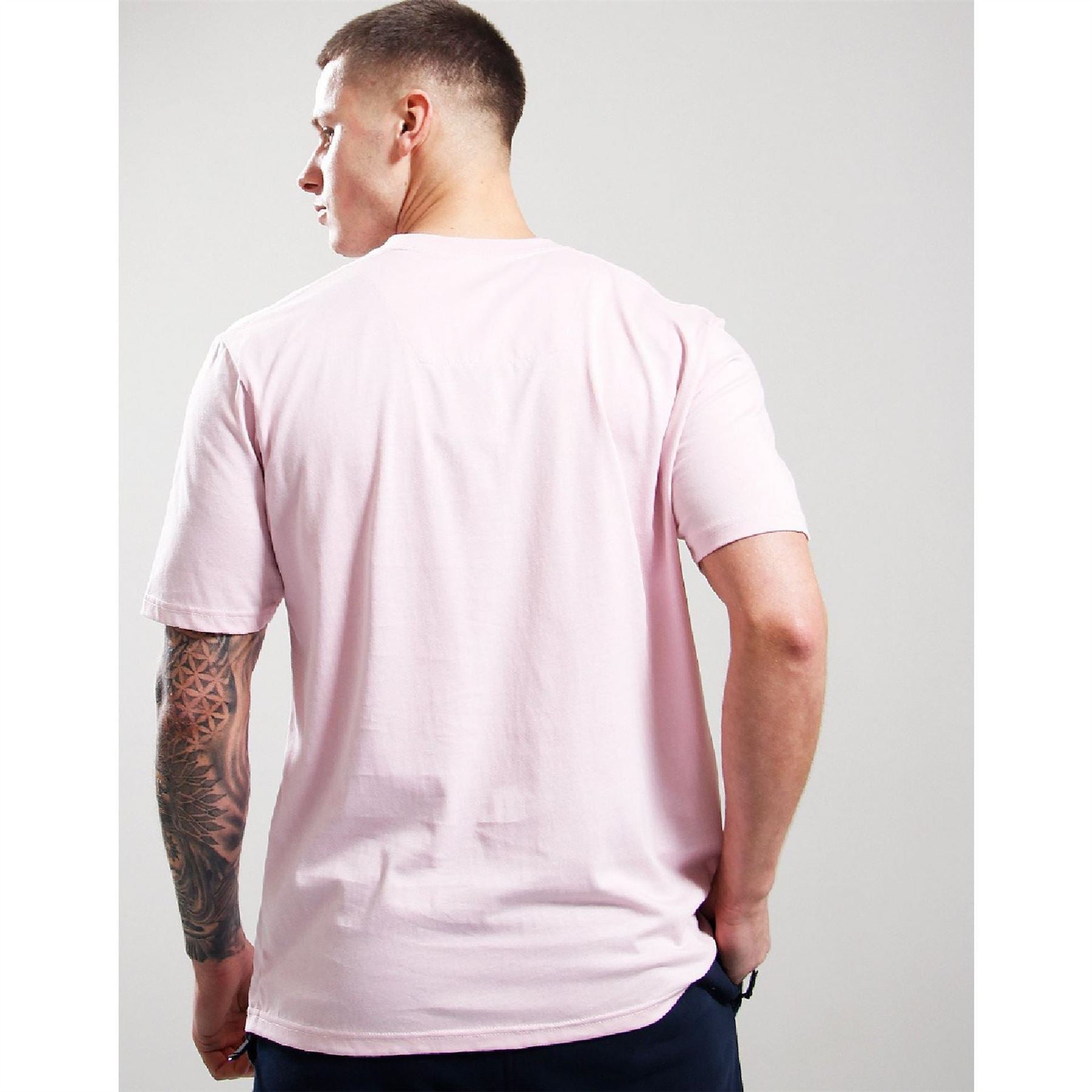 Marshall Artist Crew Neck Ribbed Collar Short Sleeve Jersey T-Shirt