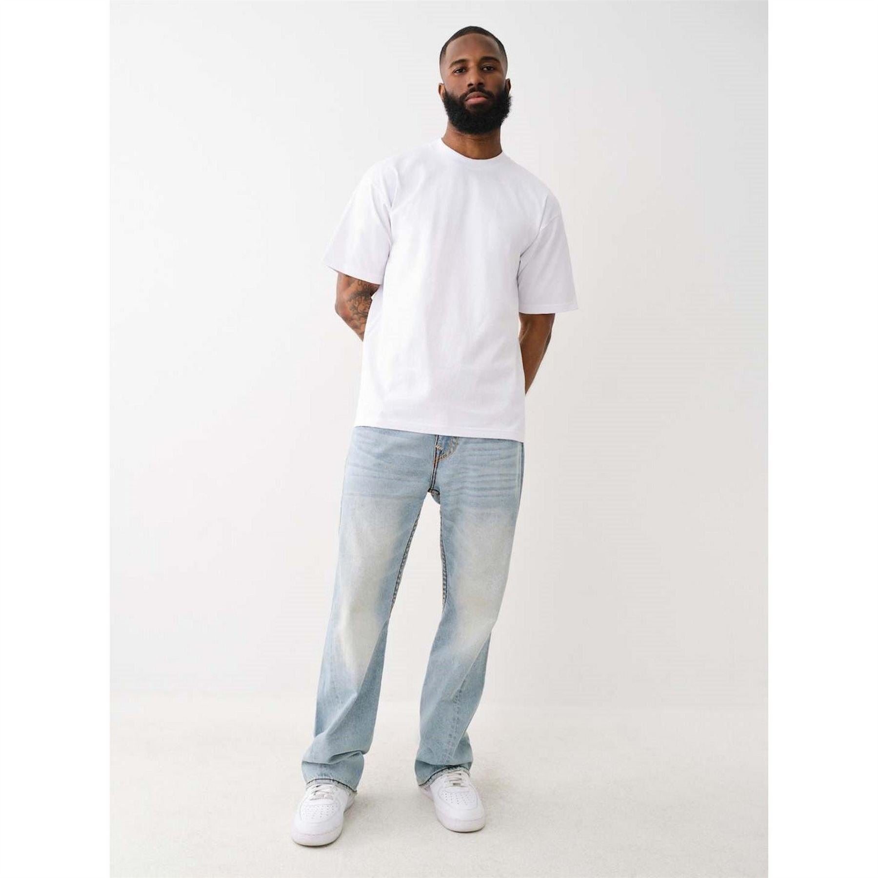 True Religion Super Twisted Flared Jeans
