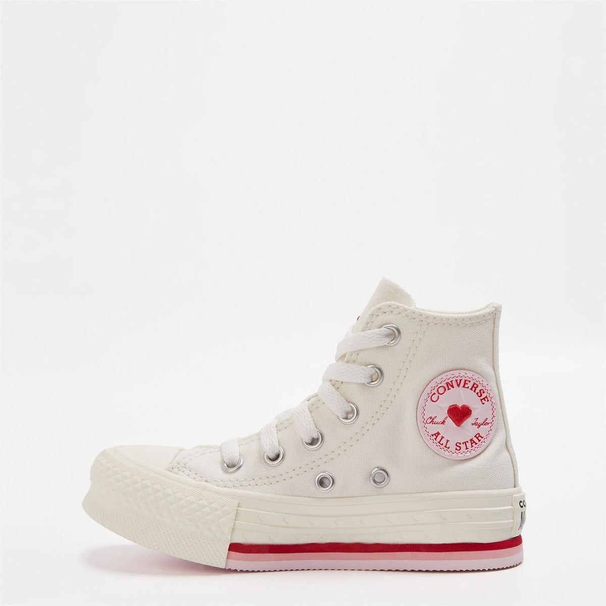Converse Taylor All Star Lift Valentines Day Platform Trainers Childrens
