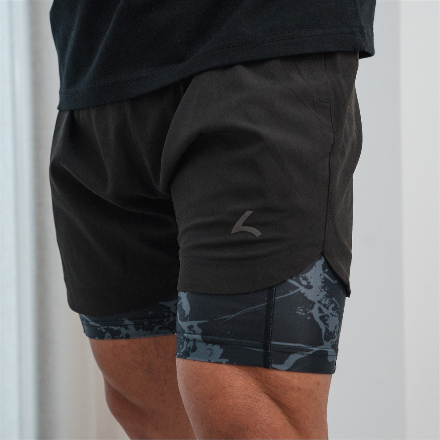 Reeva Premium Active Shorts With Inner Shorts