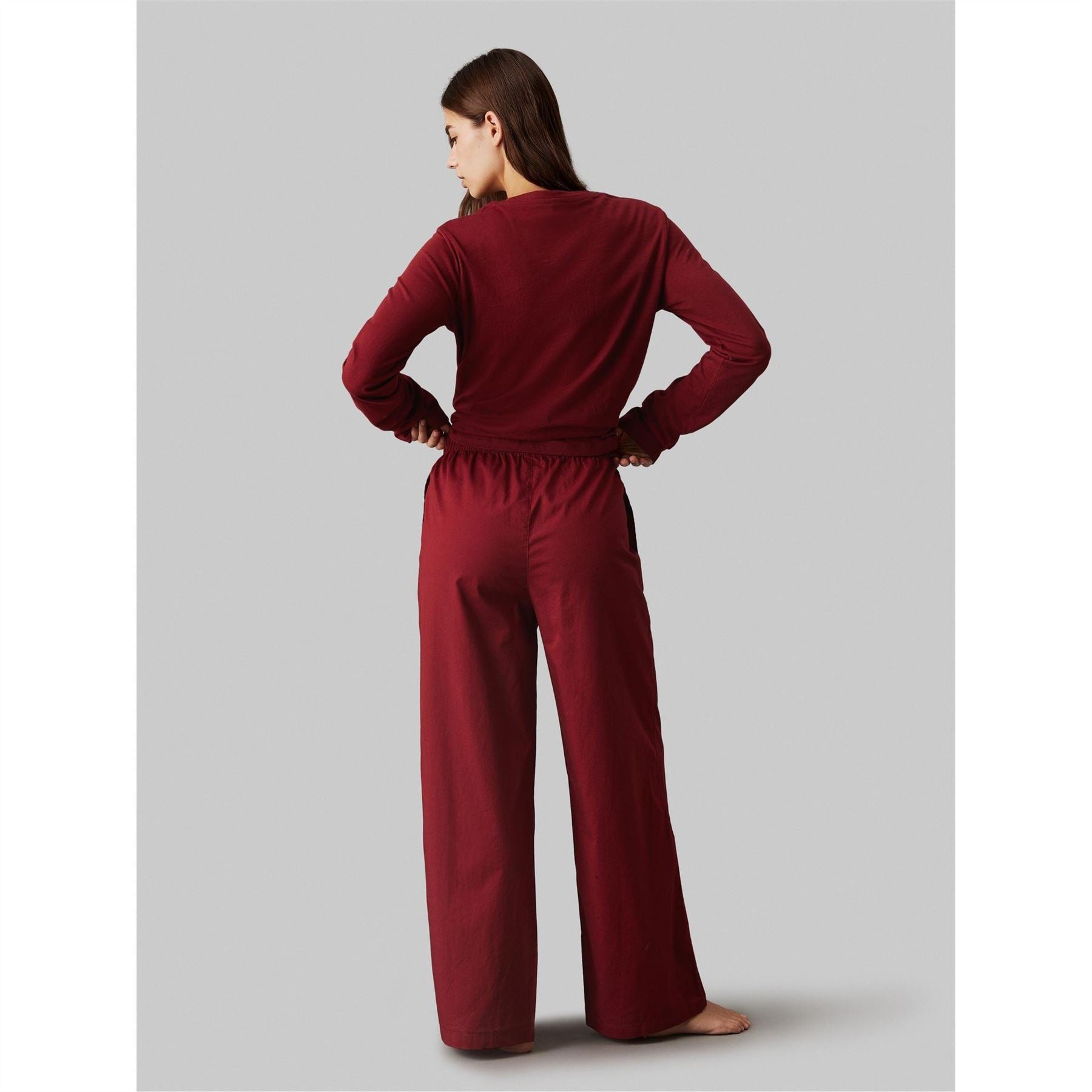Calvin Klein S Sleep Set (cotton Tee Pant)