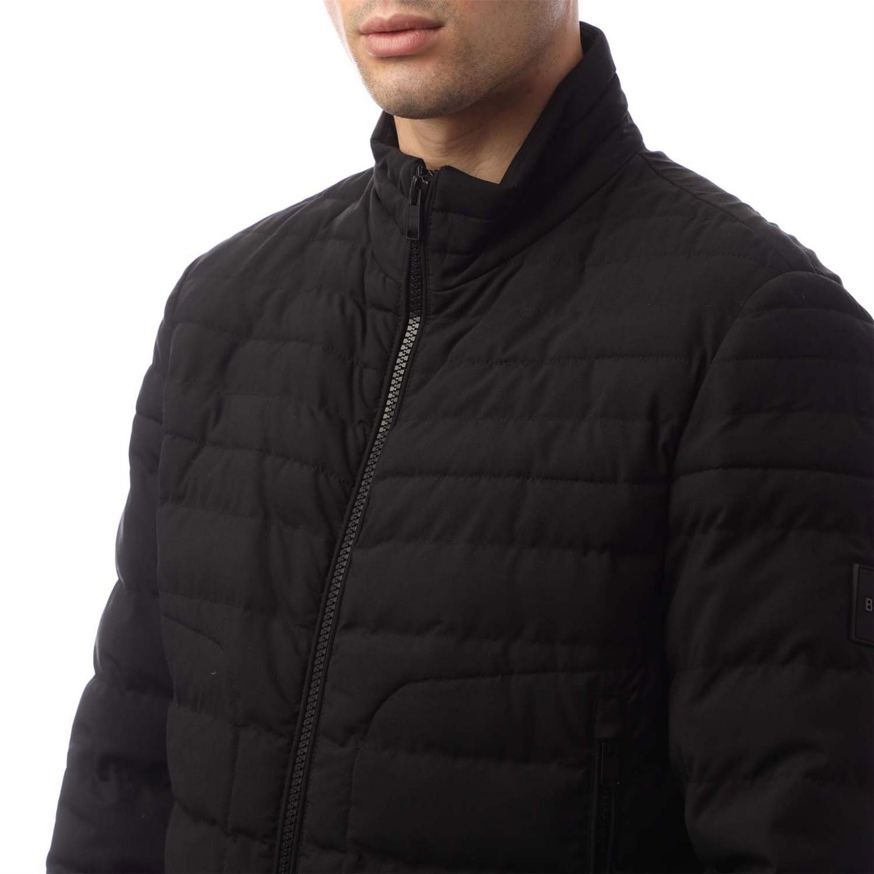 Boss Coldio Solid Patterned Puffer Jacket