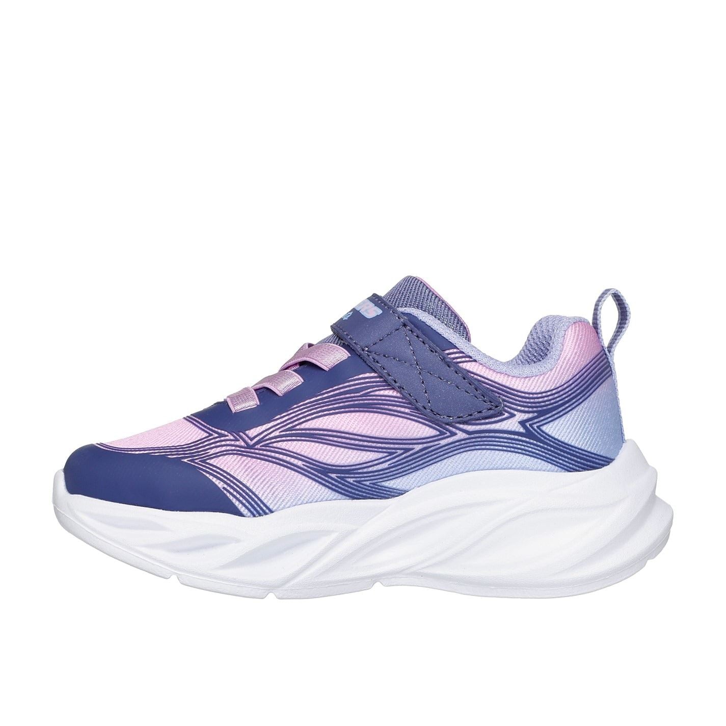 Skechers Cosmic Glow Metallic Light Up Toe Sneakers