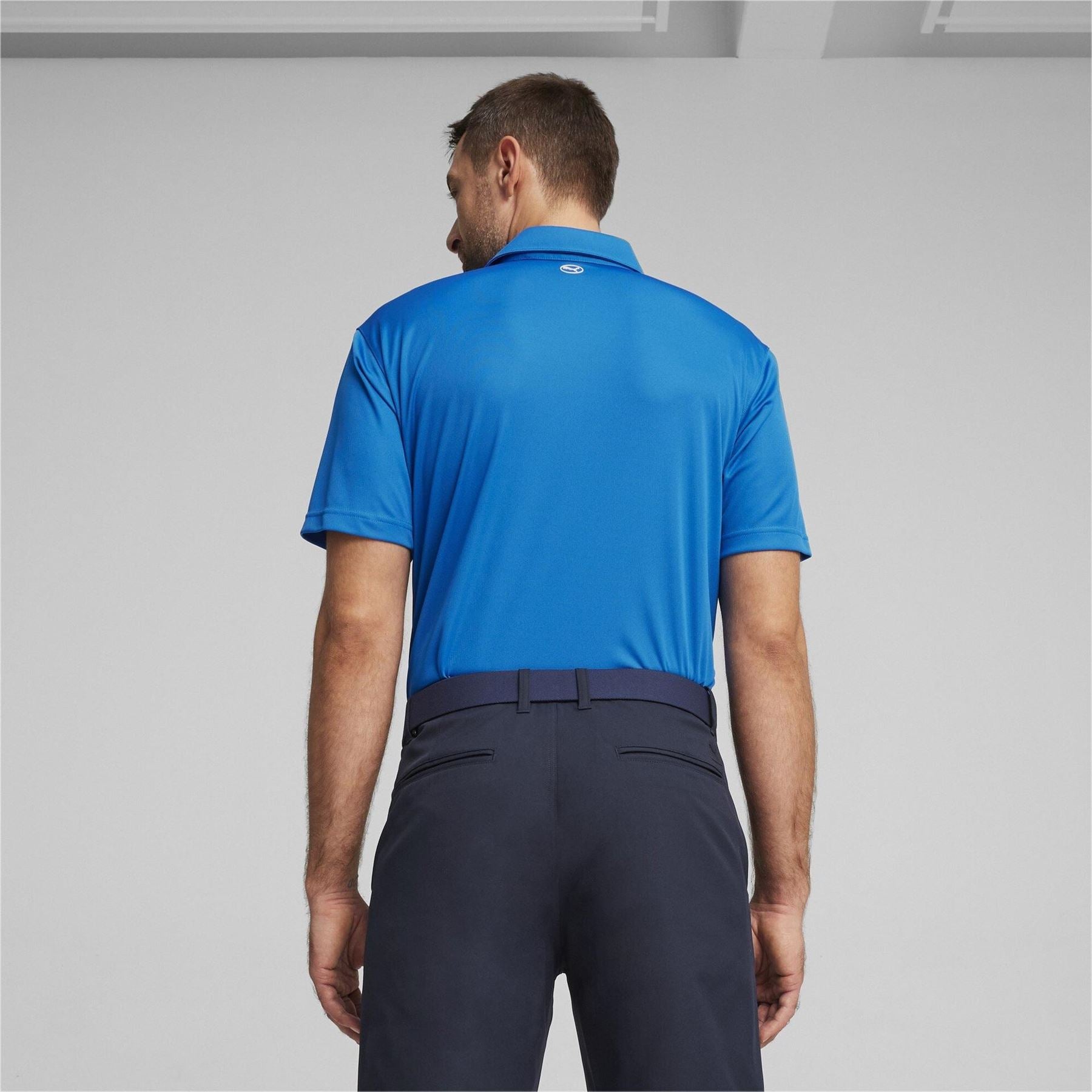 Puma Pure Solid Short Sleeve Performance Polo Shirt