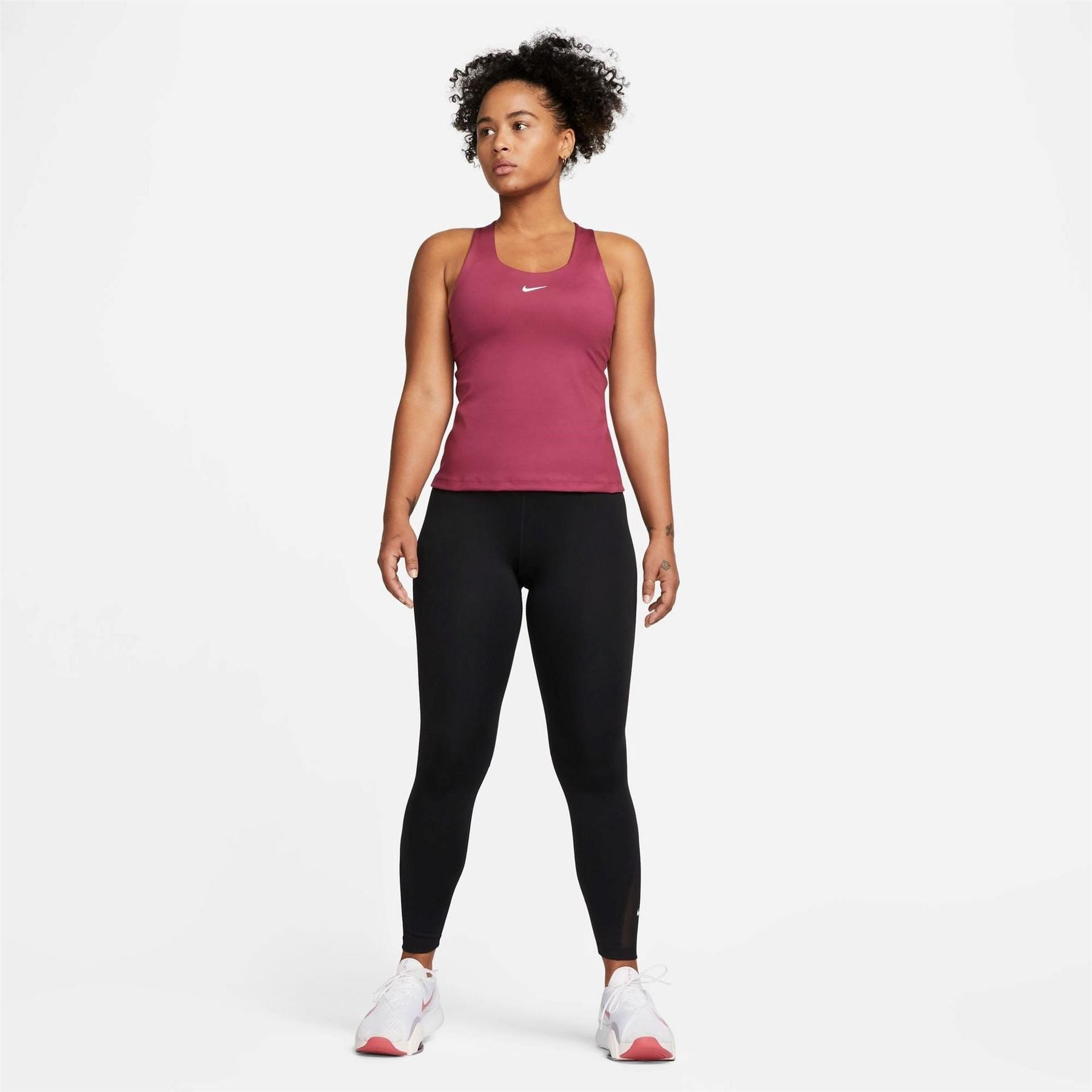 Nike Womens Medium Support Padded Sports Bra Tank