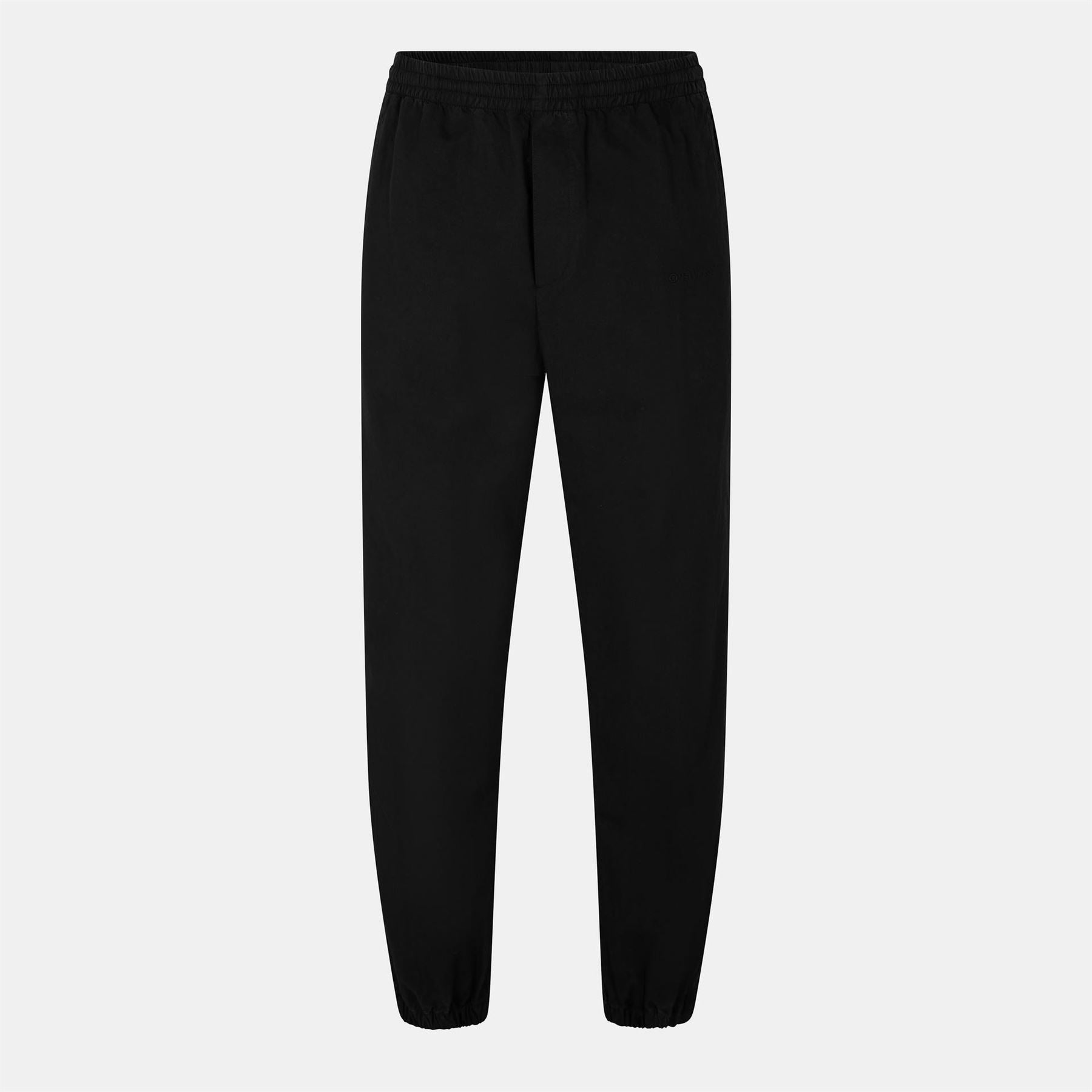 Off White Bnce Solid Patterned Straight Joggers