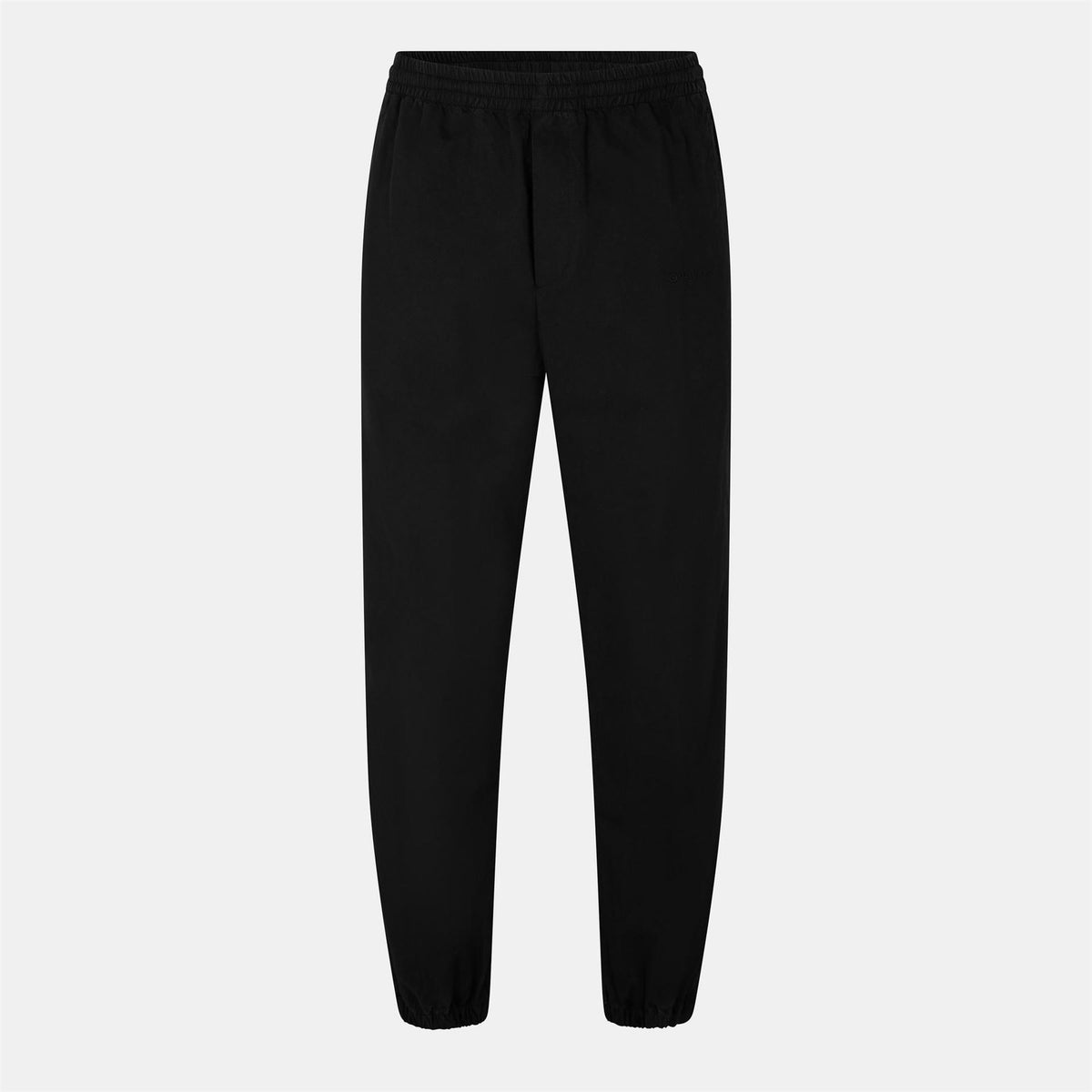 Off White Bnce Solid Patterned Straight Joggers