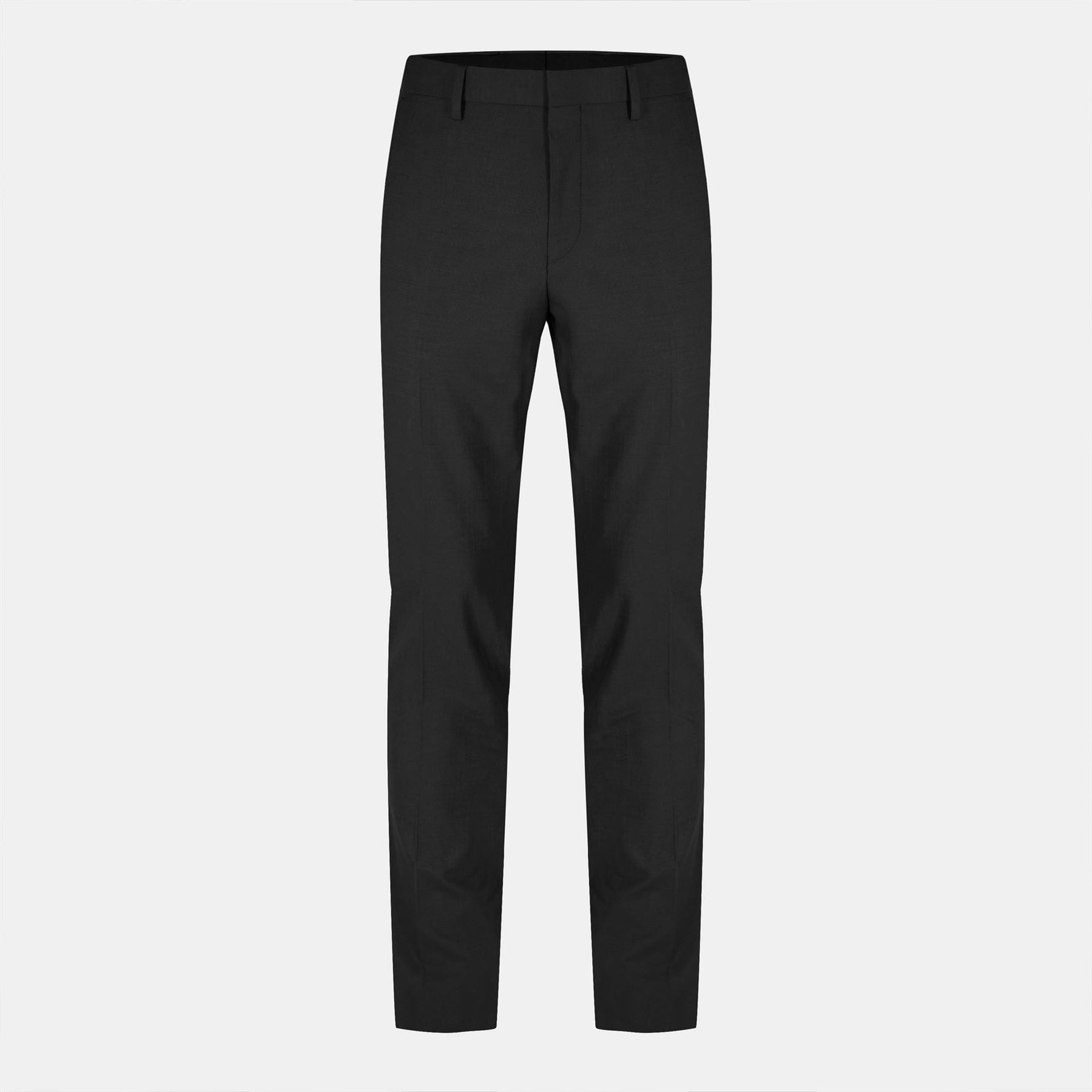 Boss Genius Solid Patterned Straight Chinos