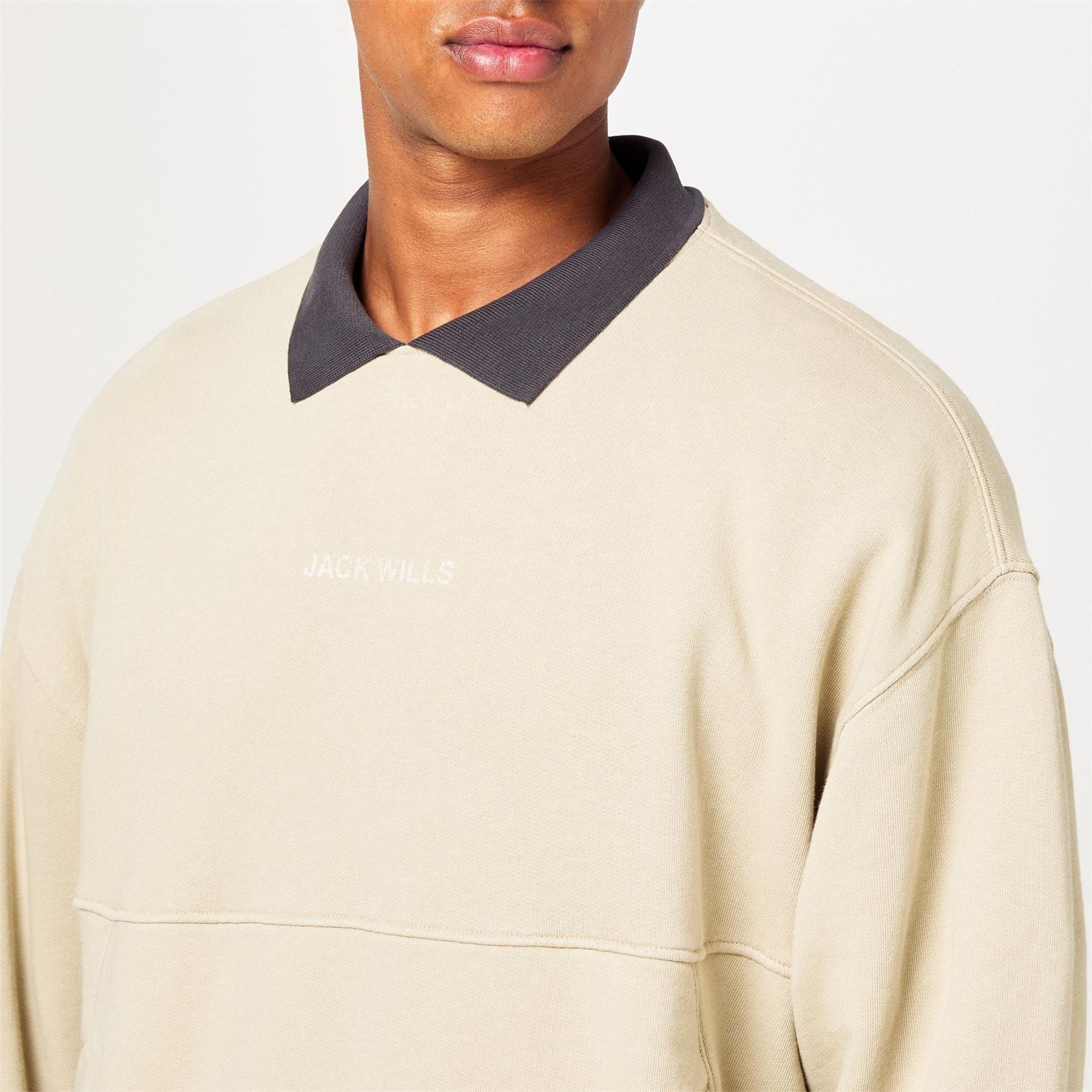 Jack Wills Collared Neck Regular Fit Sweater
