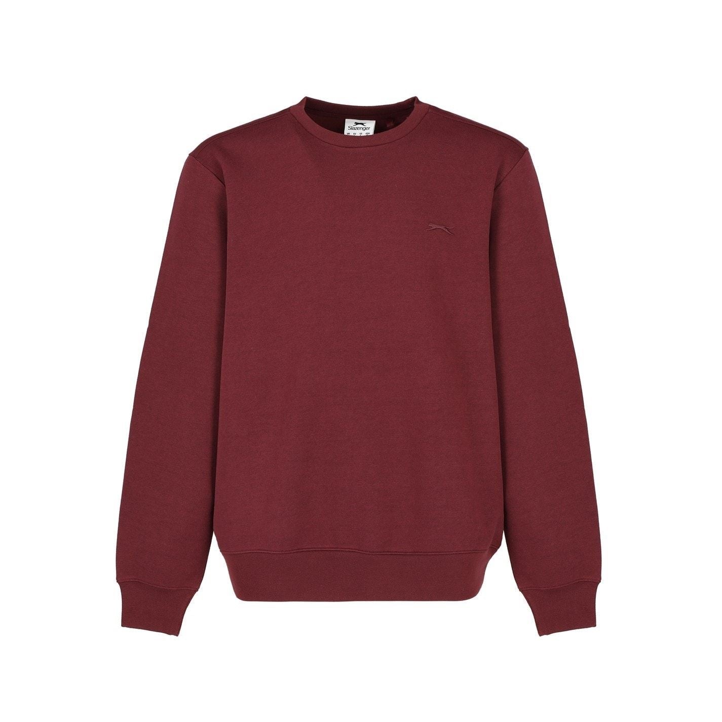 Slazenger Mens Fleece Crew Sweater