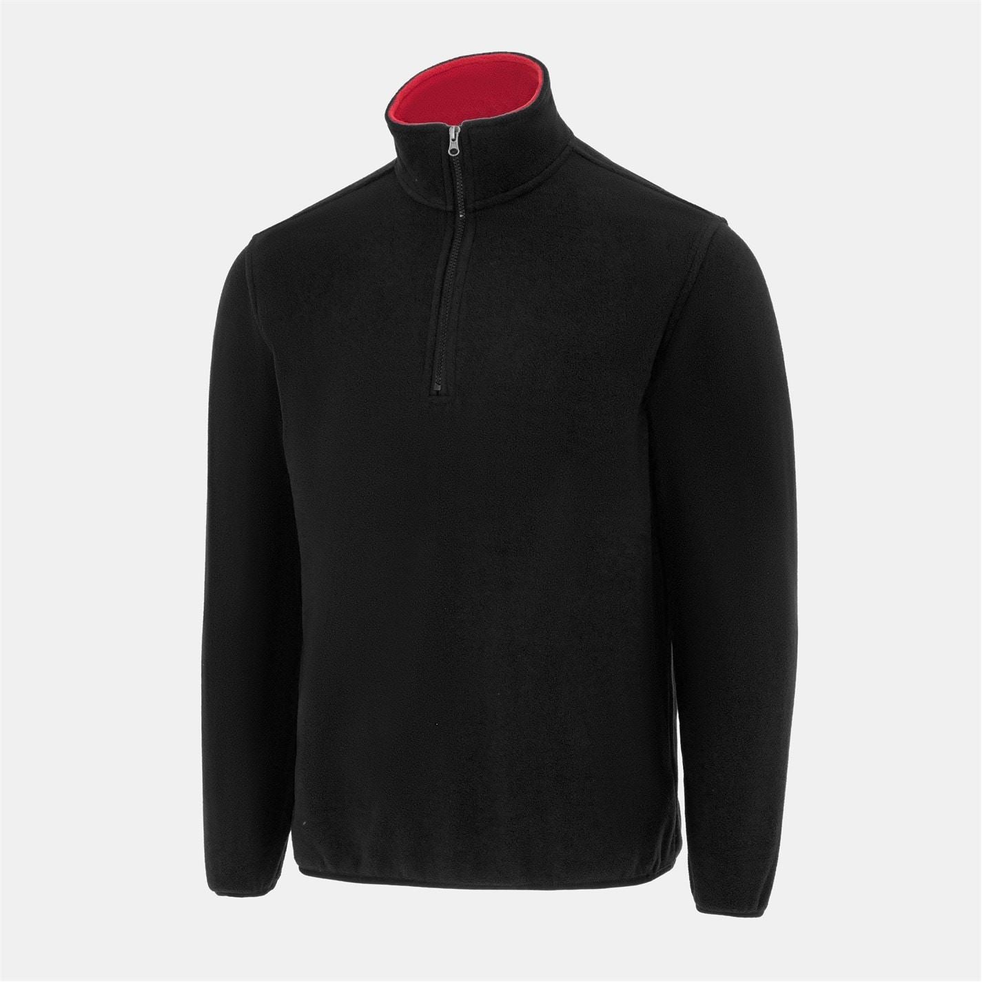 Donnay Mens Quarter Zip Fleece Jacket