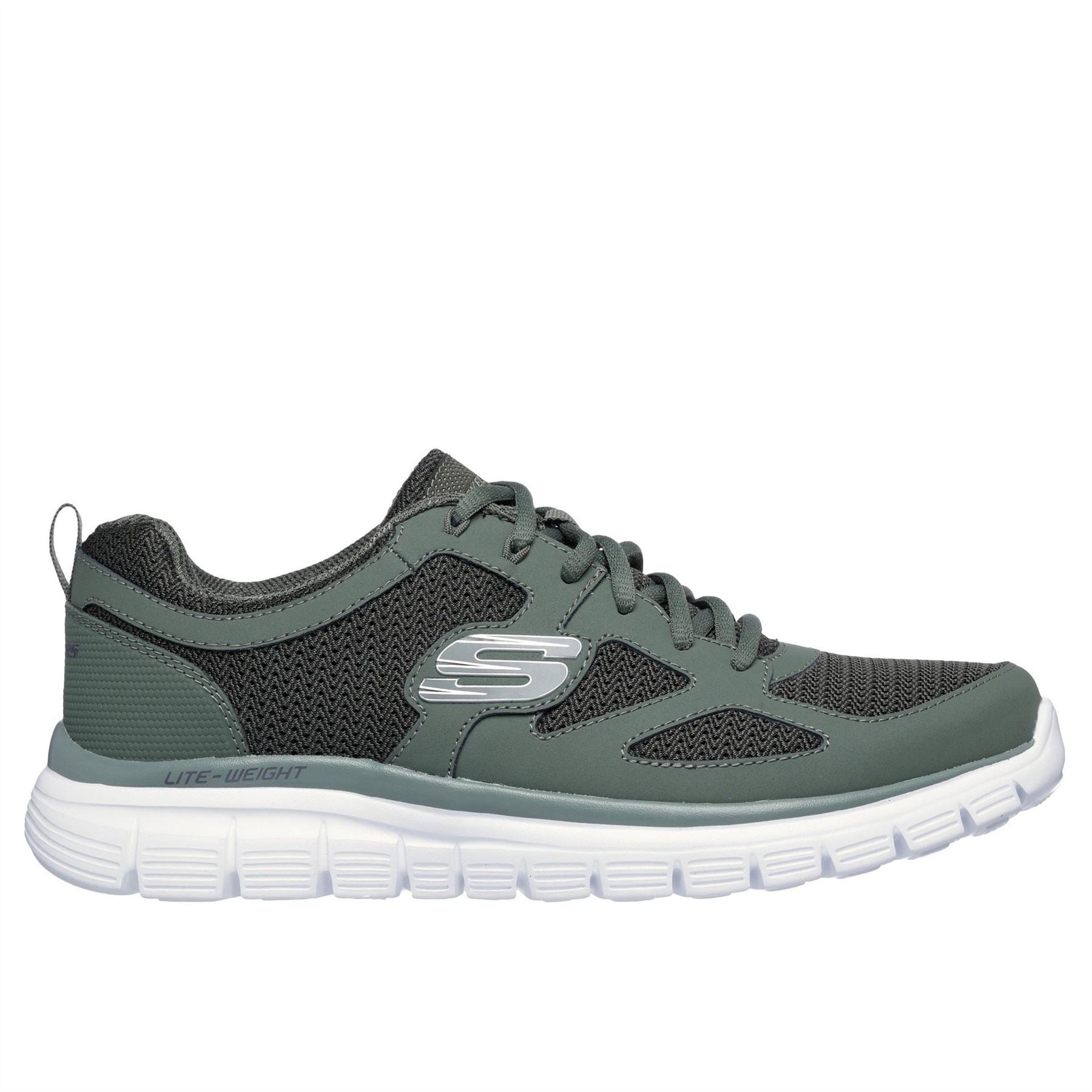 Skechers Mens Flex Burns Agoura Trainers