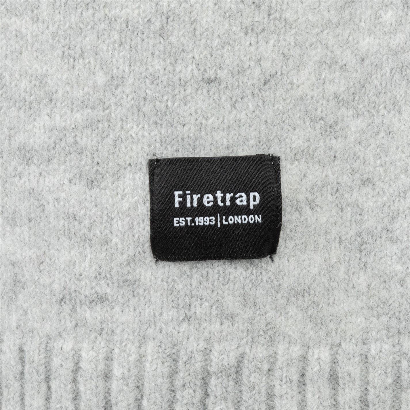 Firetrap Mens Crew Neck Sleeveless Sweater Vest