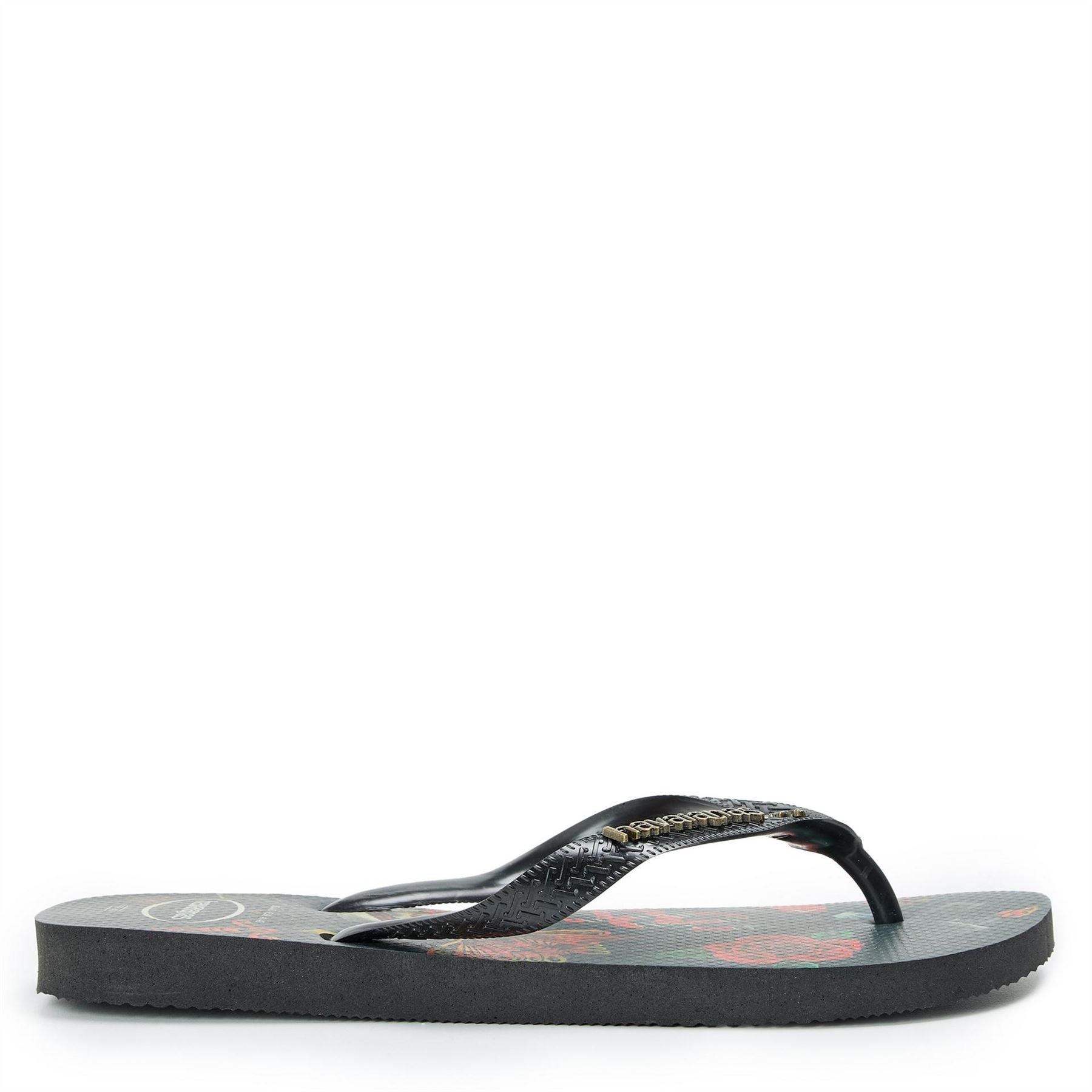Havaianas Womens Hav. Top Tribo Ruby Red Black 39 40 Flip Flops