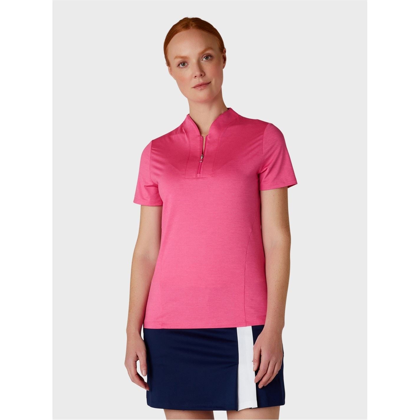 Callaway Tonal Regular Fit Short Sleeve Shirt