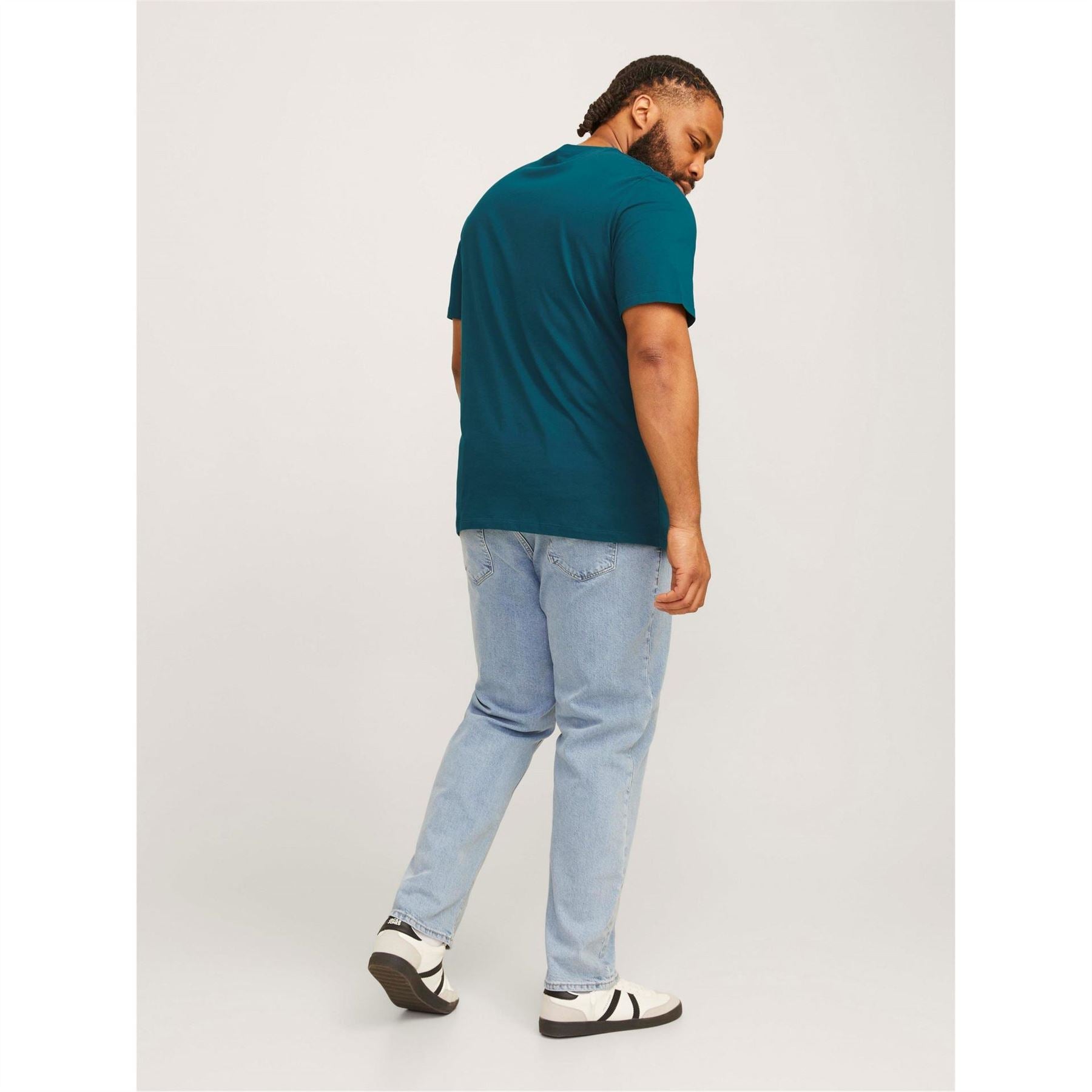 Jack and Jones Mens Corp Logo T-Shirt Plus Size