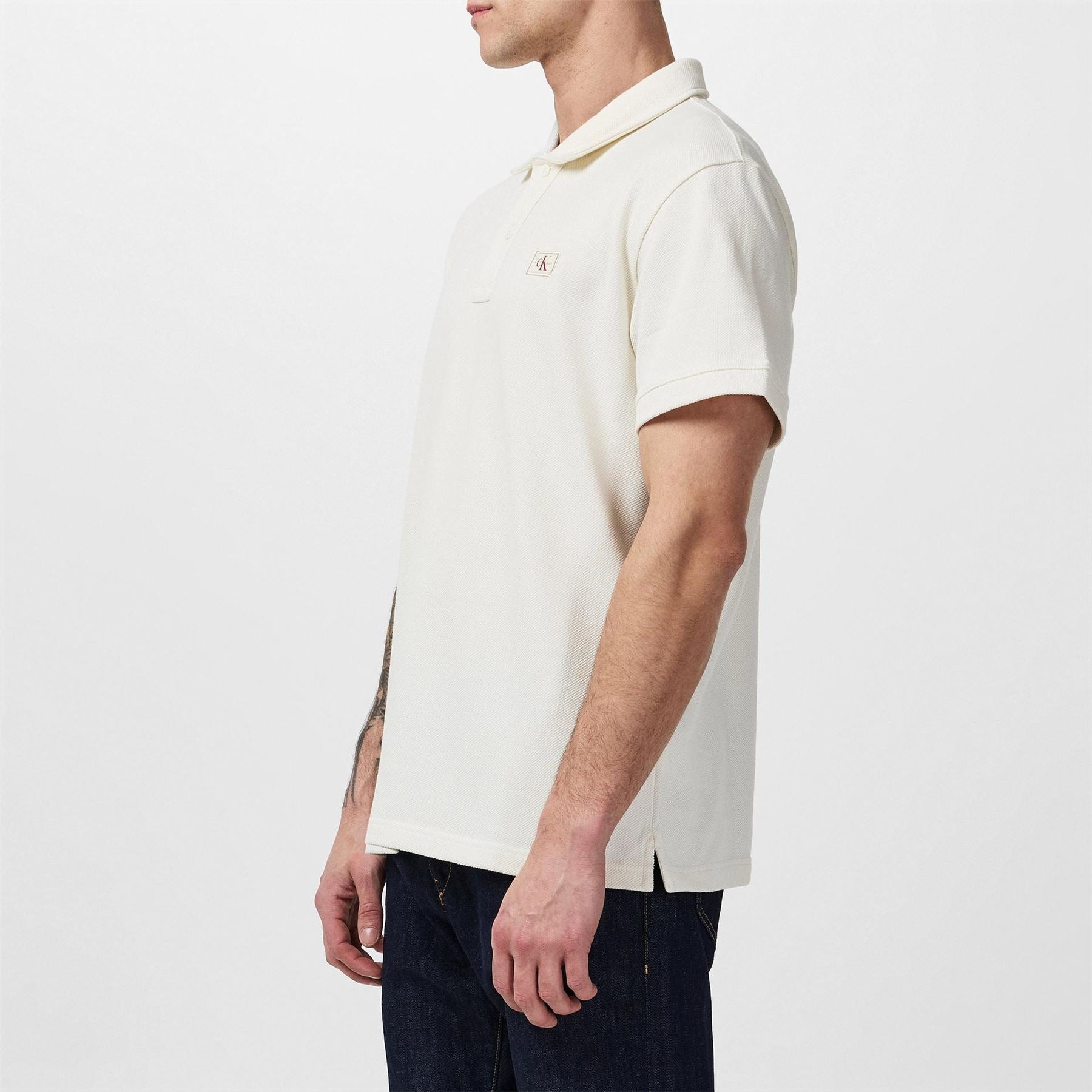 Calvin Klein Jeans Regular Fit Short Sleeve Polo Shirt