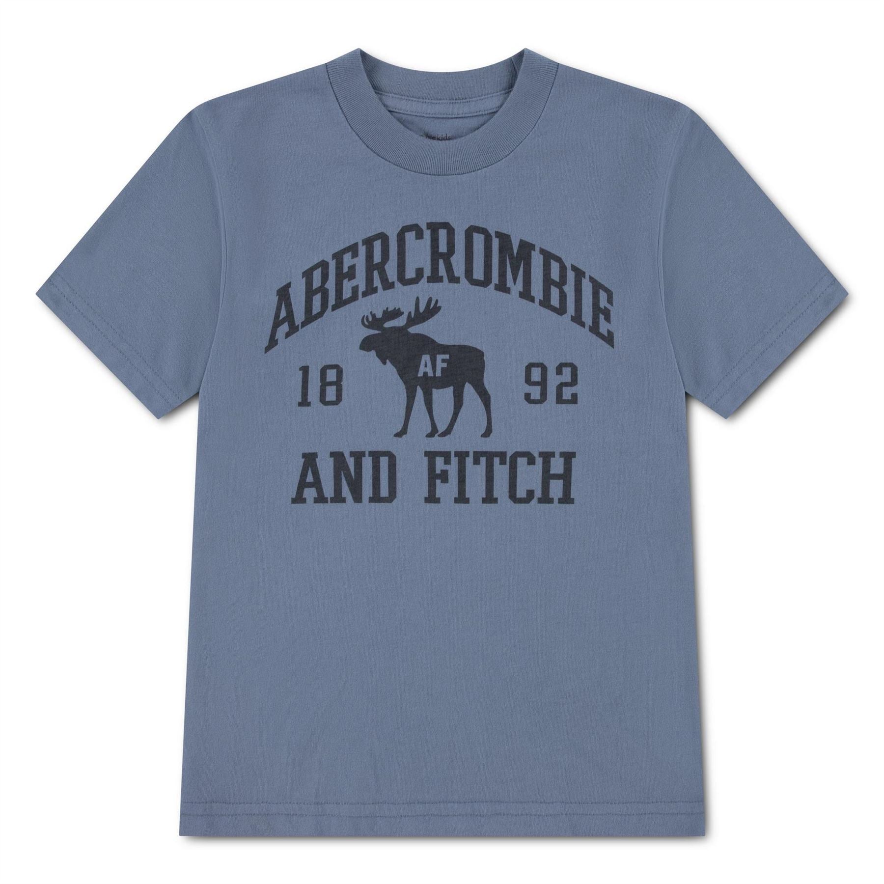 Abercrombie and Fitch Wordmark Graphic Crew Neck Short Sleeve T-Shirt