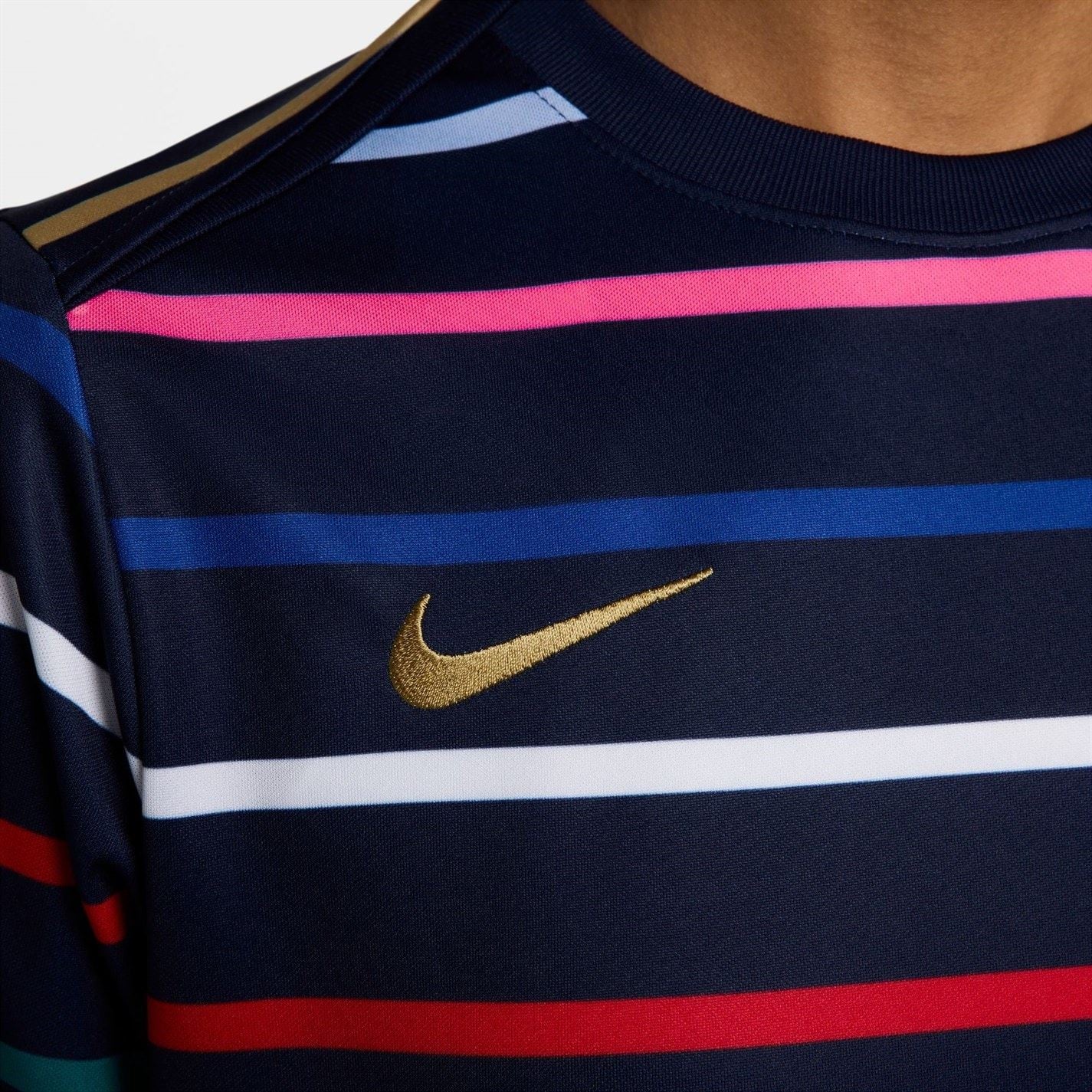 Nike Womens France Academy Pro Home Pre Match Shirt 2024