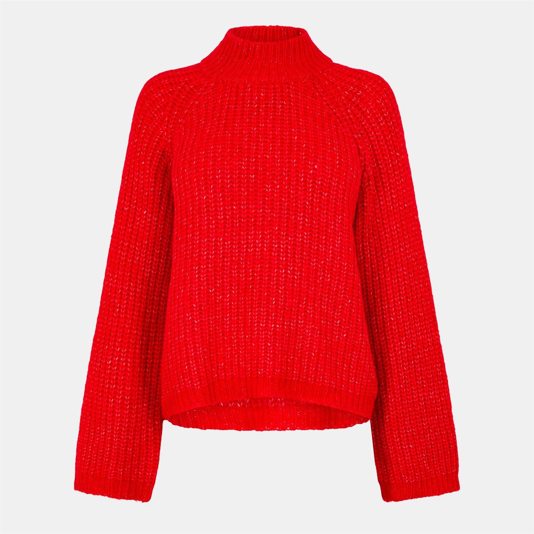 Pieces Relaxed Fit Hooded Long Sleeve Sweatshirt