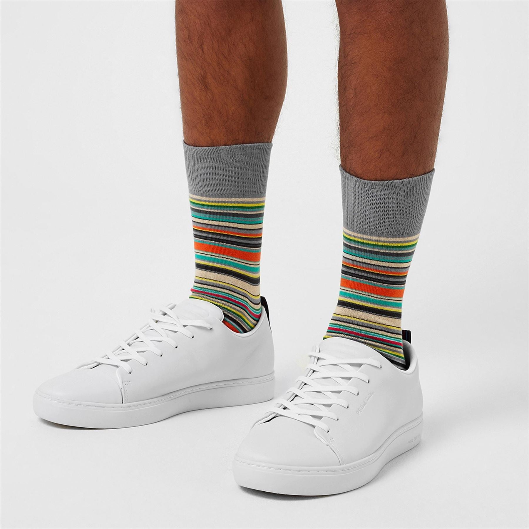 Paul Smith Mens Smith Multi Stripe Socks