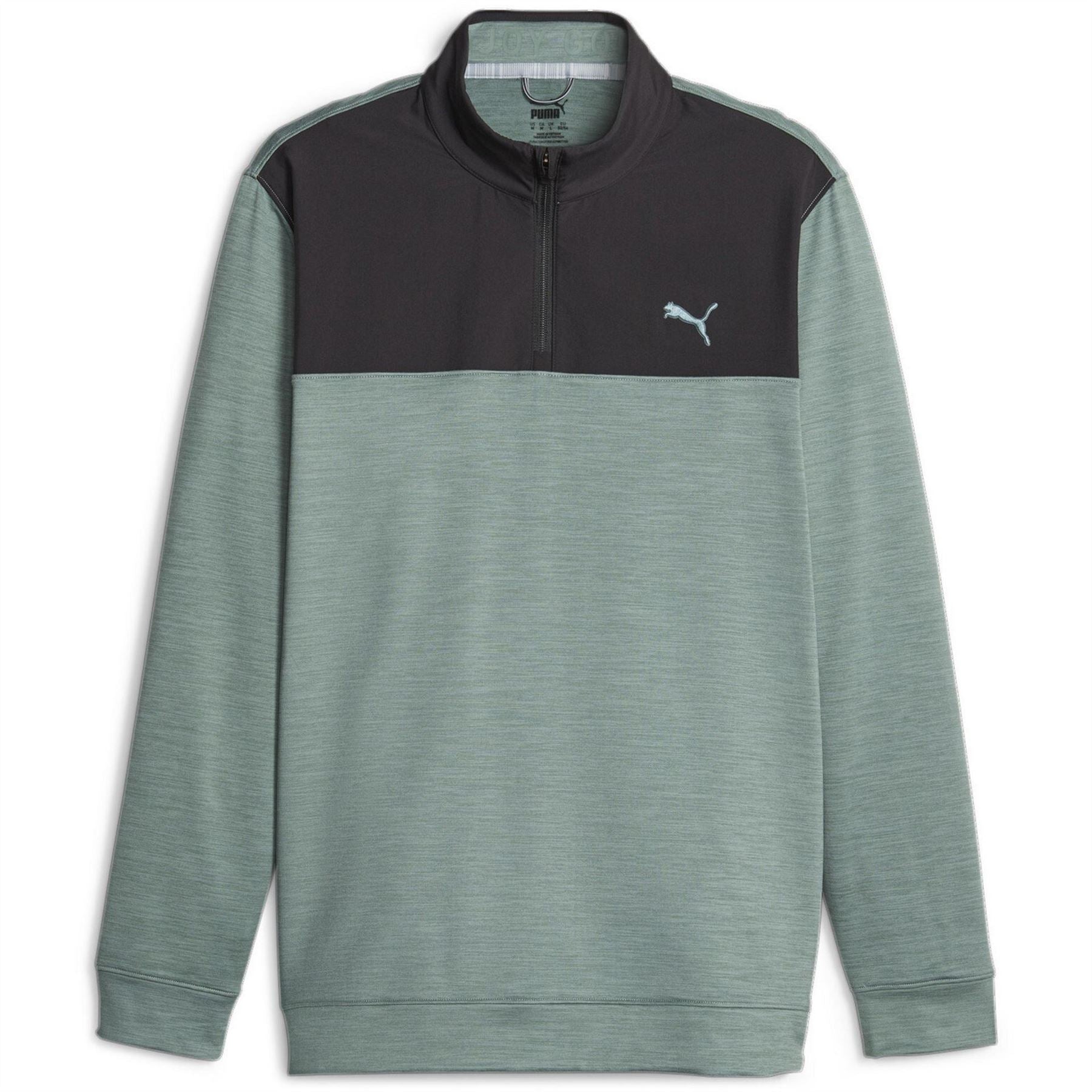 Puma Cloudspun Zip Neck Regular Fit Sweatshirt