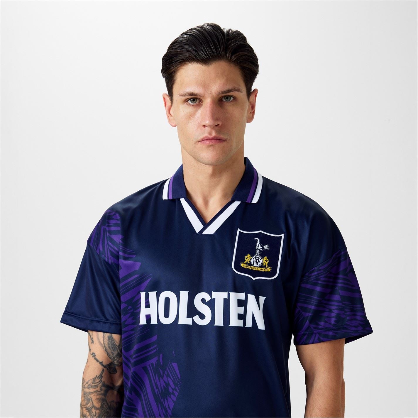 Score Draw Tottenham Hotspur Retro Away Shirt 94 Adults