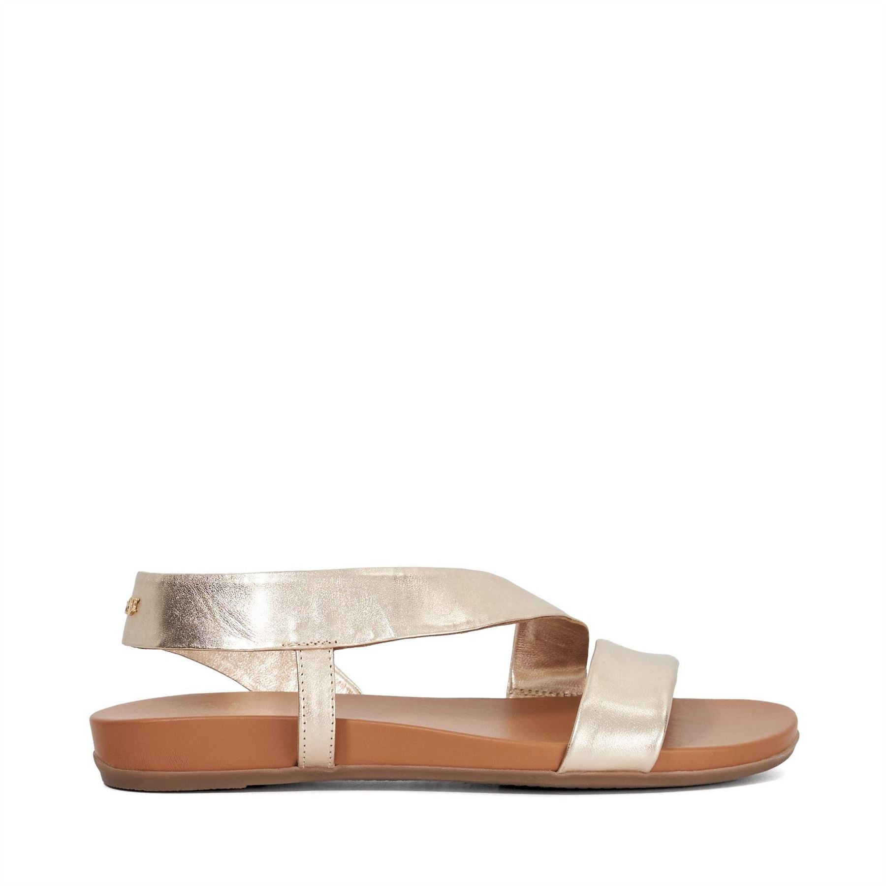Dune London Open Toe Flatform Slide Sandals