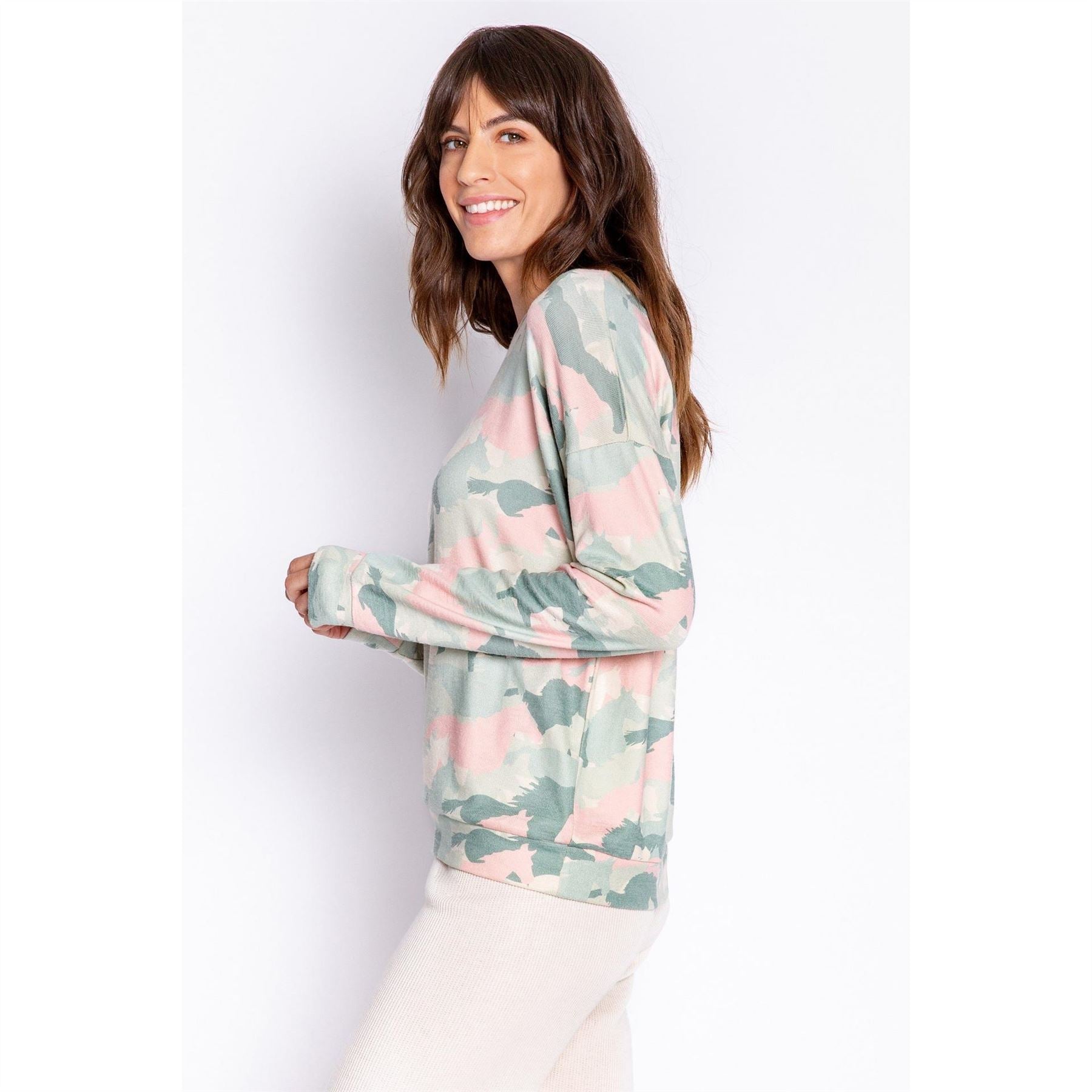 PJ Salvage Pyjama Long Sleeve Top